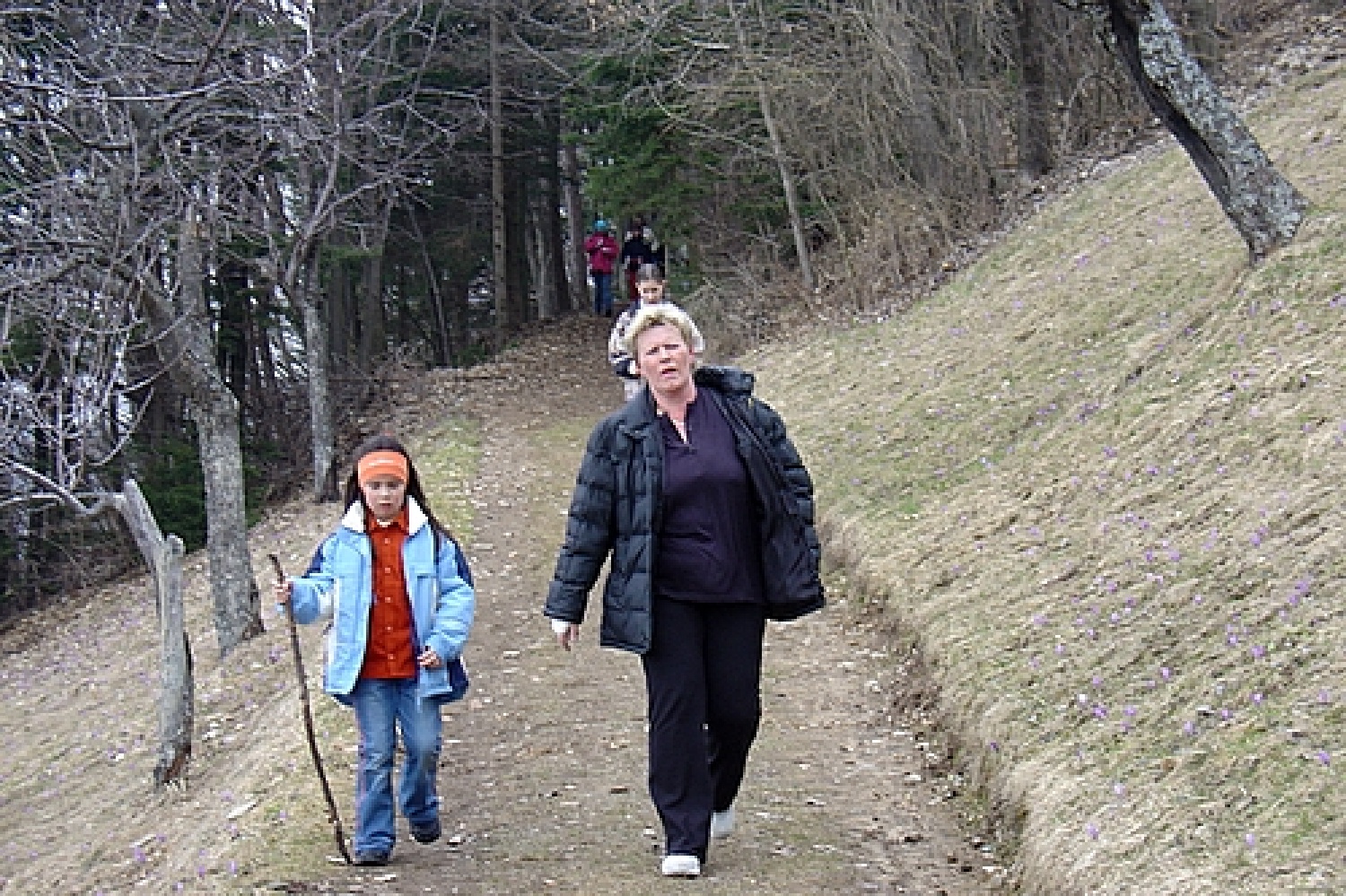 Skavti Triglavskega stega smo se ob Materinskem dnevu staršem zahvalili za njihovo podporo z izletom na Križno goro.