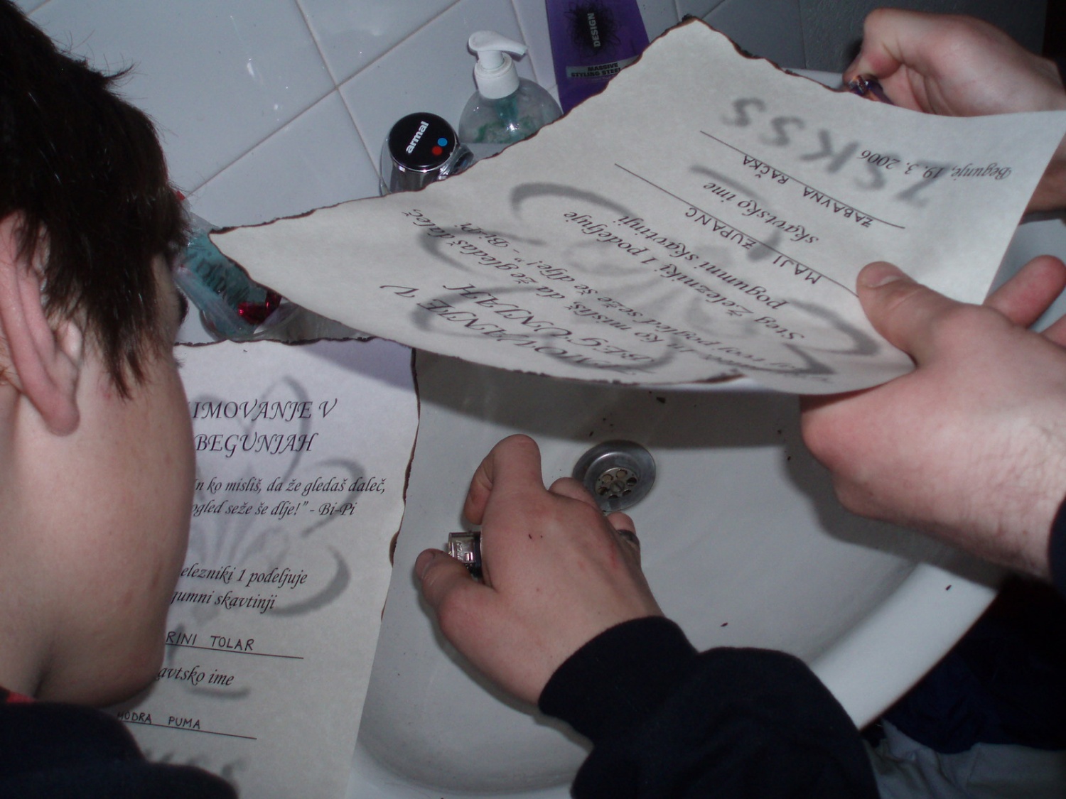 slike iz zimovanja čete Železnikov 1