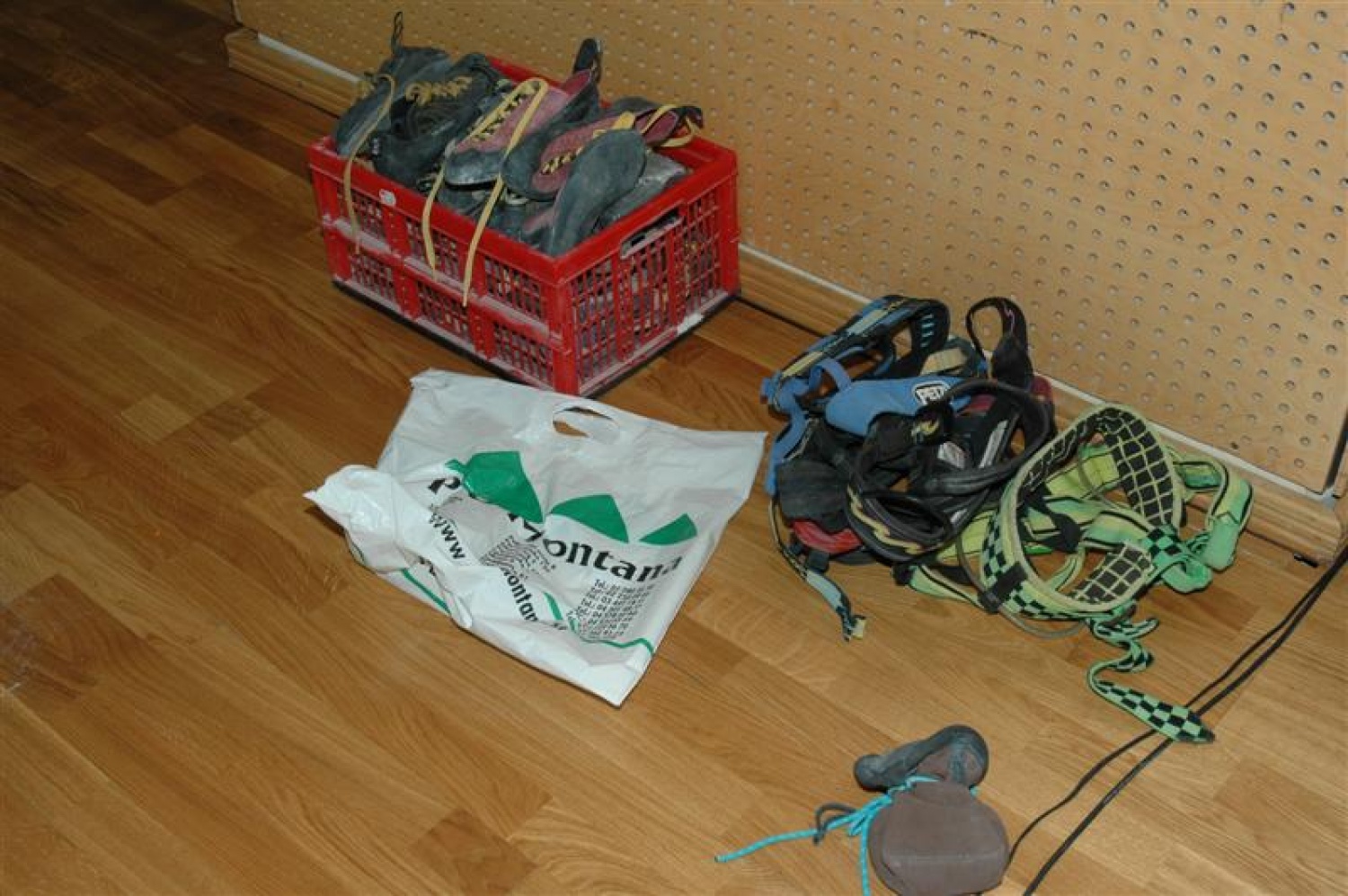 Tudi kdor ni imel opreme, si jo je za svoj nastop lahko izposodil.