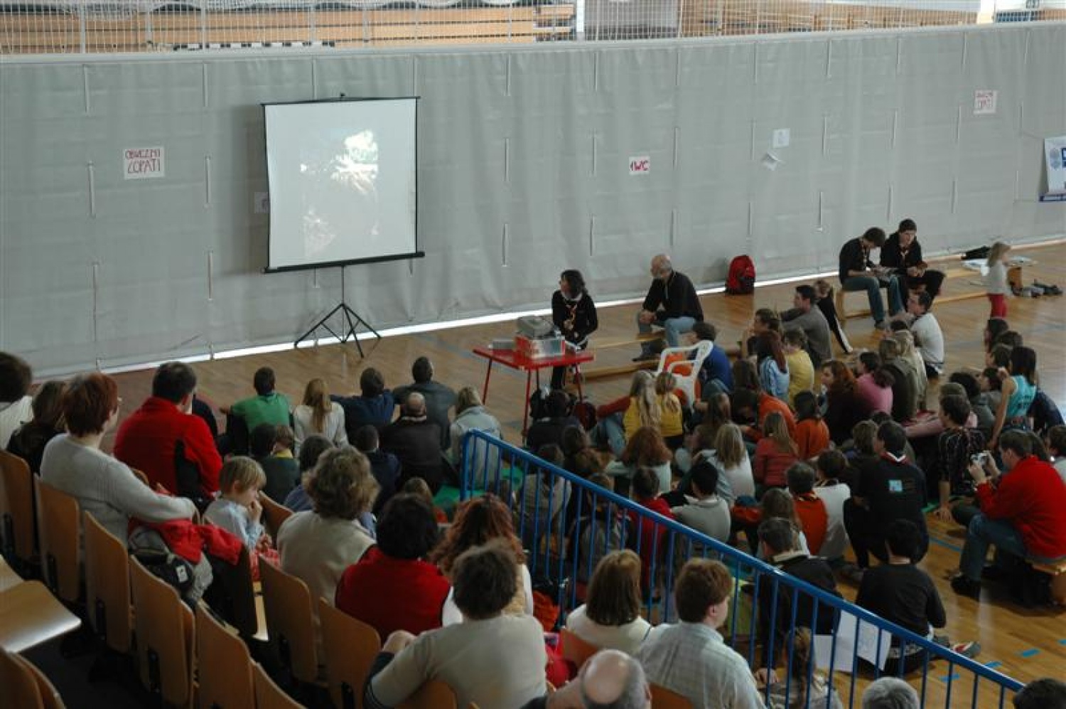 Pred finalom profijev sta Marija in Andrej Štremfelj predavala o svoji življenski (alpinistični) poti.