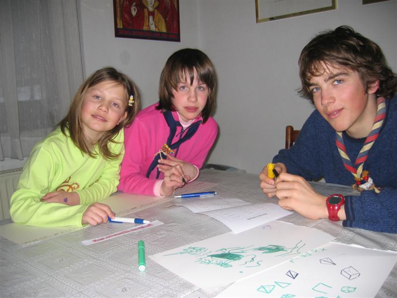 Forografije z zimovanja volčičev.