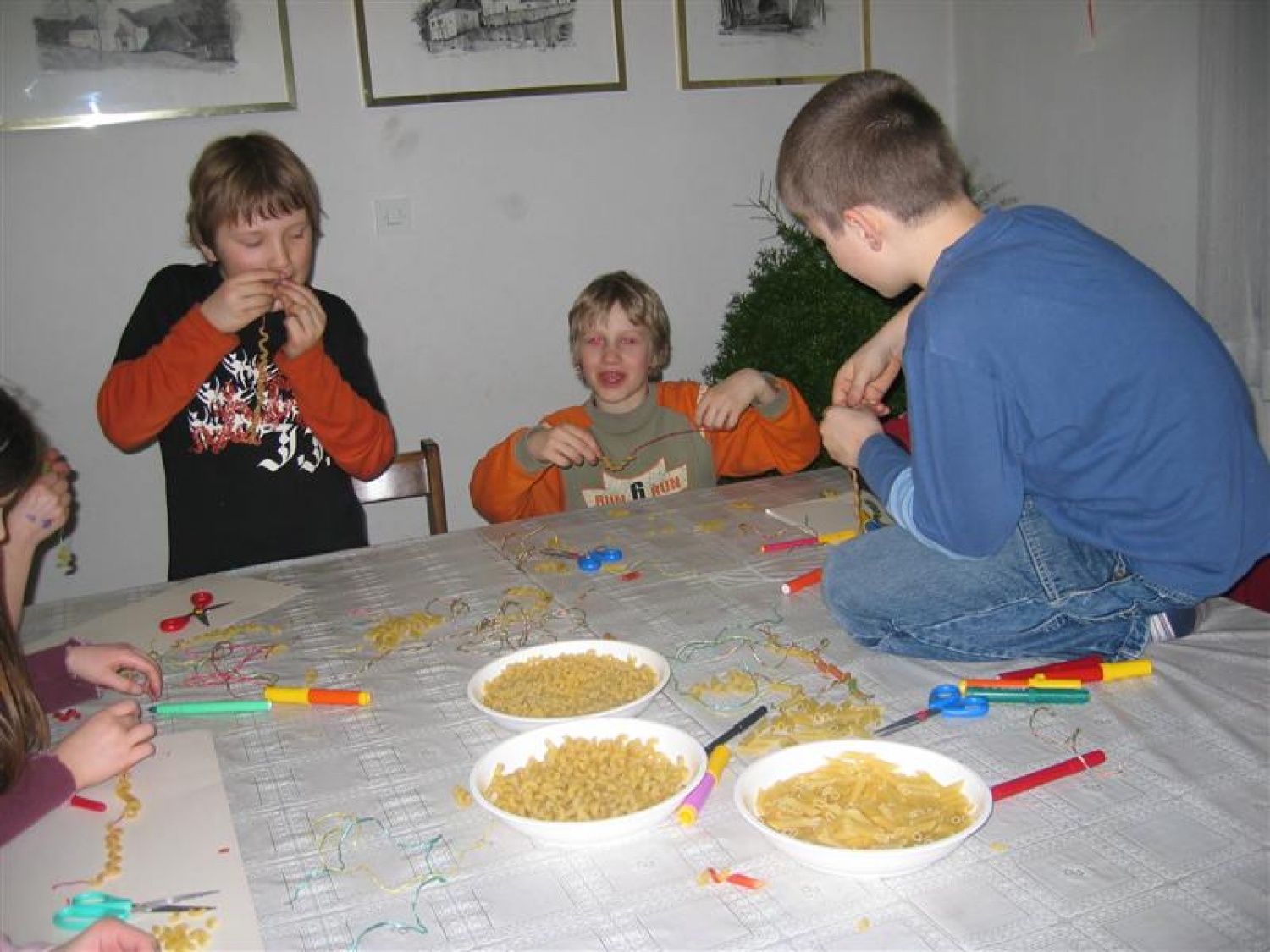 Forografije z zimovanja volčičev.