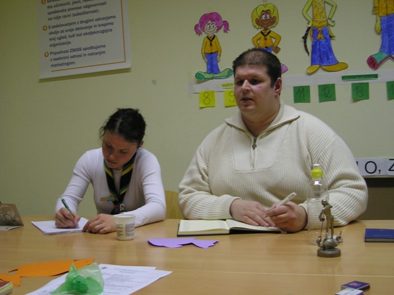 Slike z delavnice o katehezi, 27. 2. 2006