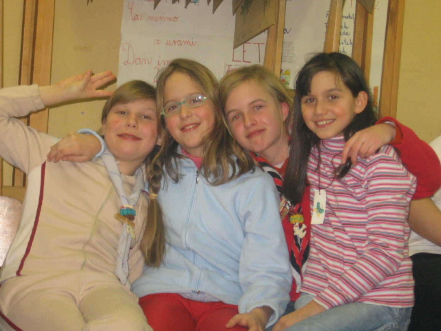 Tukaj lahko vidite kako smo preživljali vikend na Pernicah!