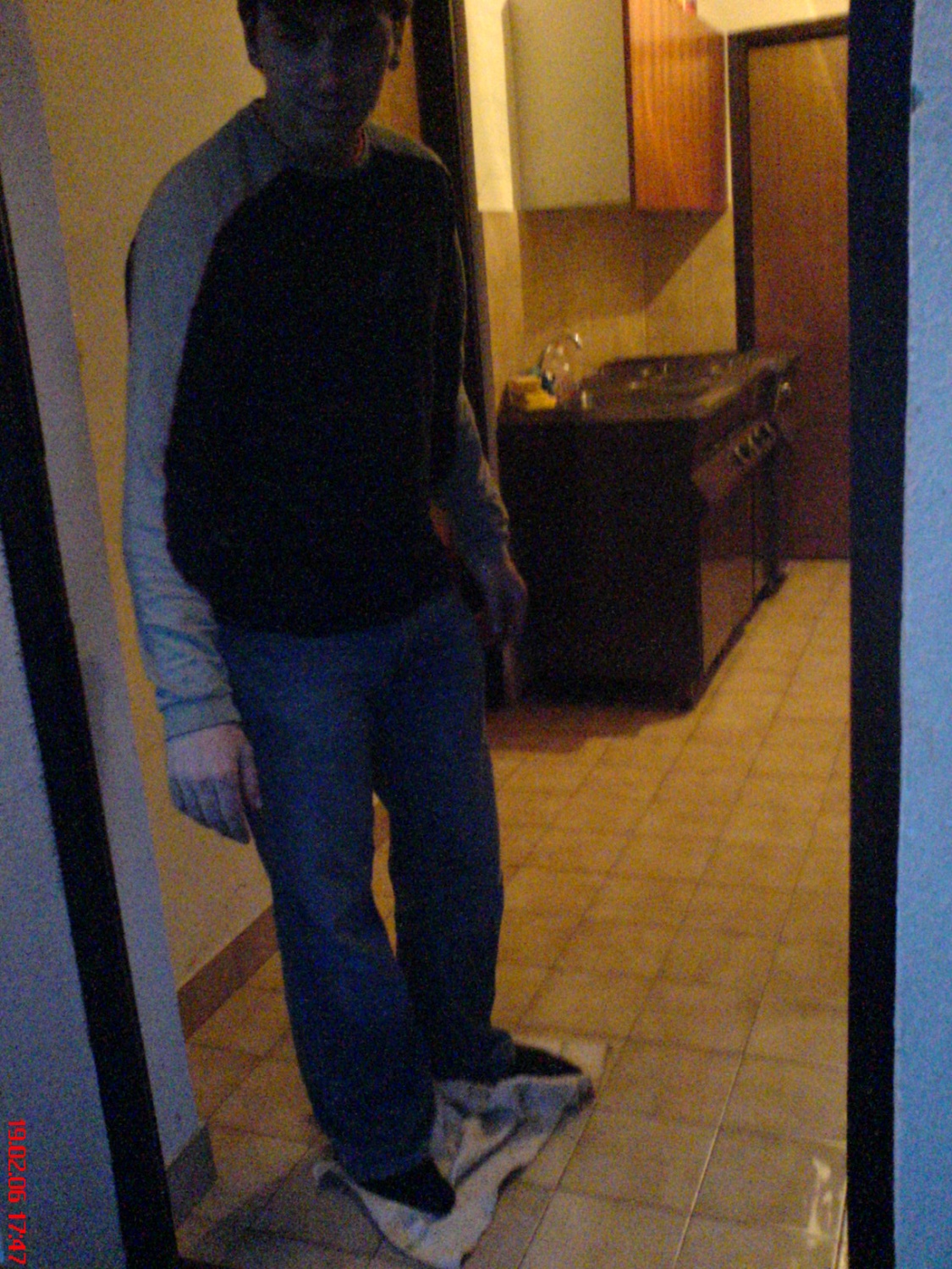 Voditelj pospravlja :)