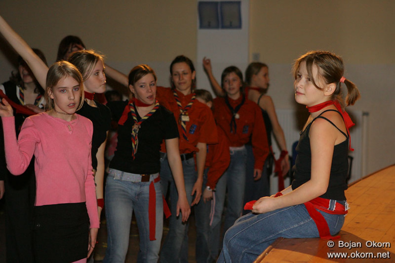 Plesalke so bile neutrudne.