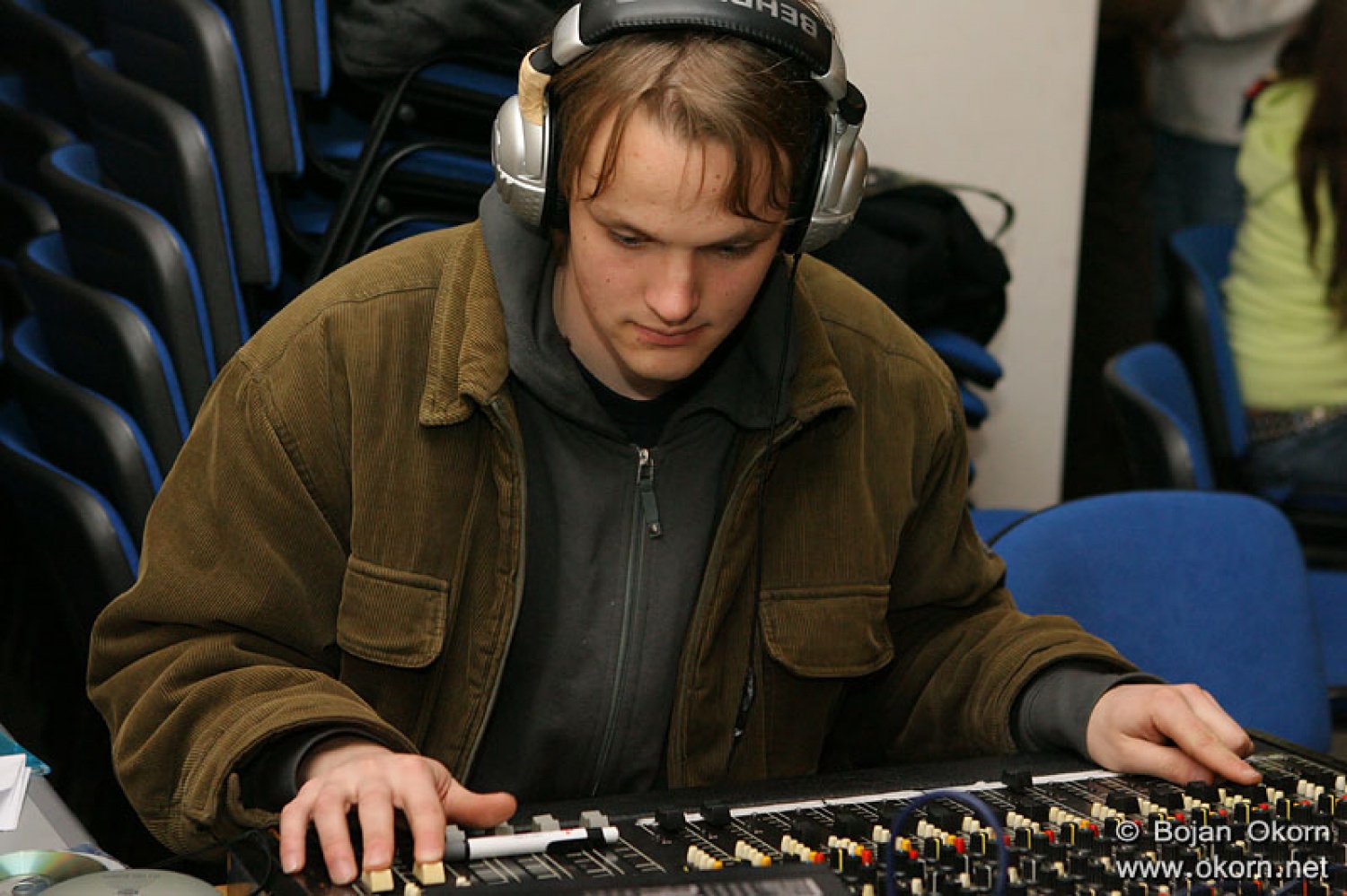 Tonski tehnik Aleks je skrbel, da se je vse dobro slišalo.