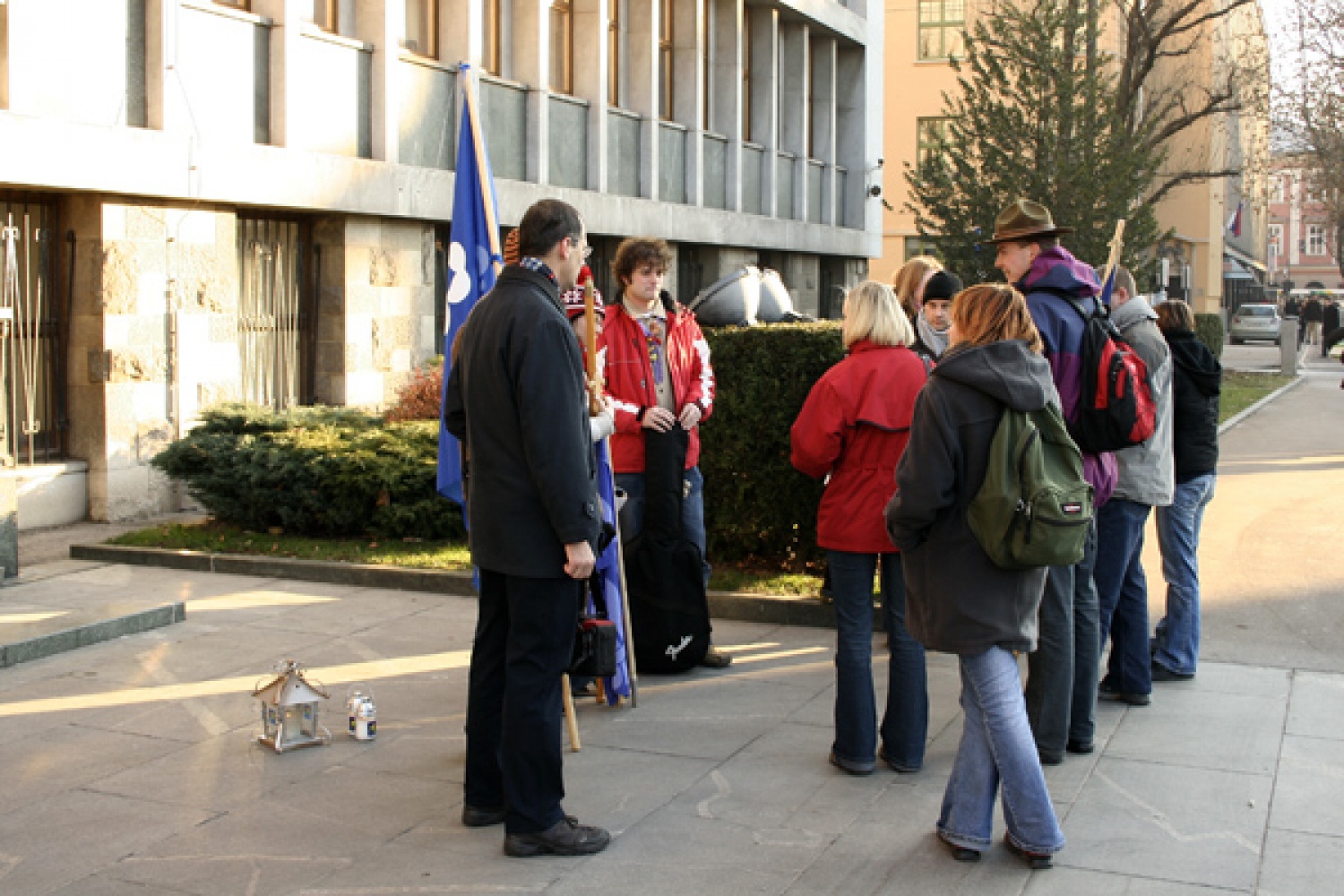 Zbiranje pred državnim zborom