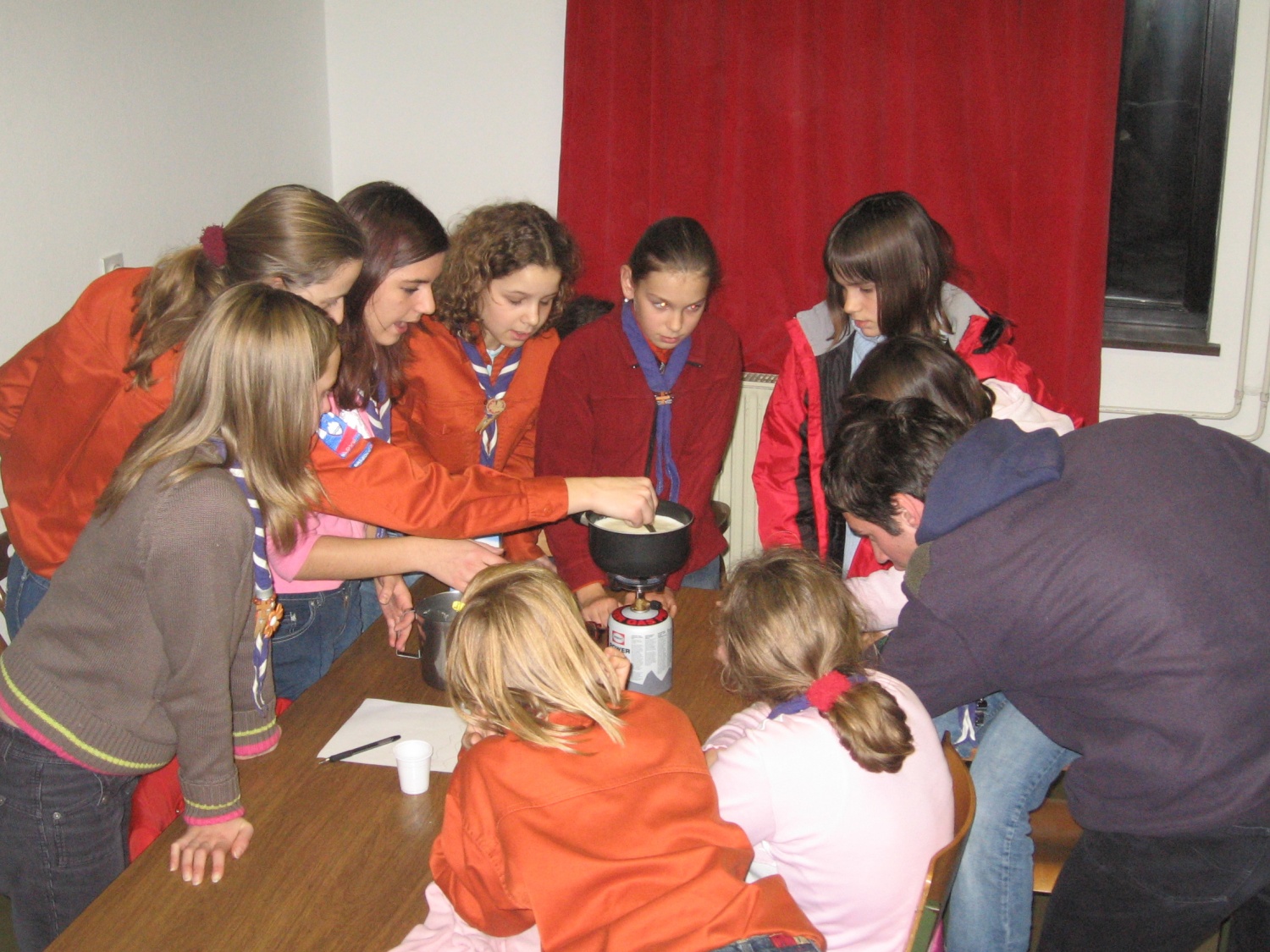 ... nato pazimo da se ne bo prižgalo mleko