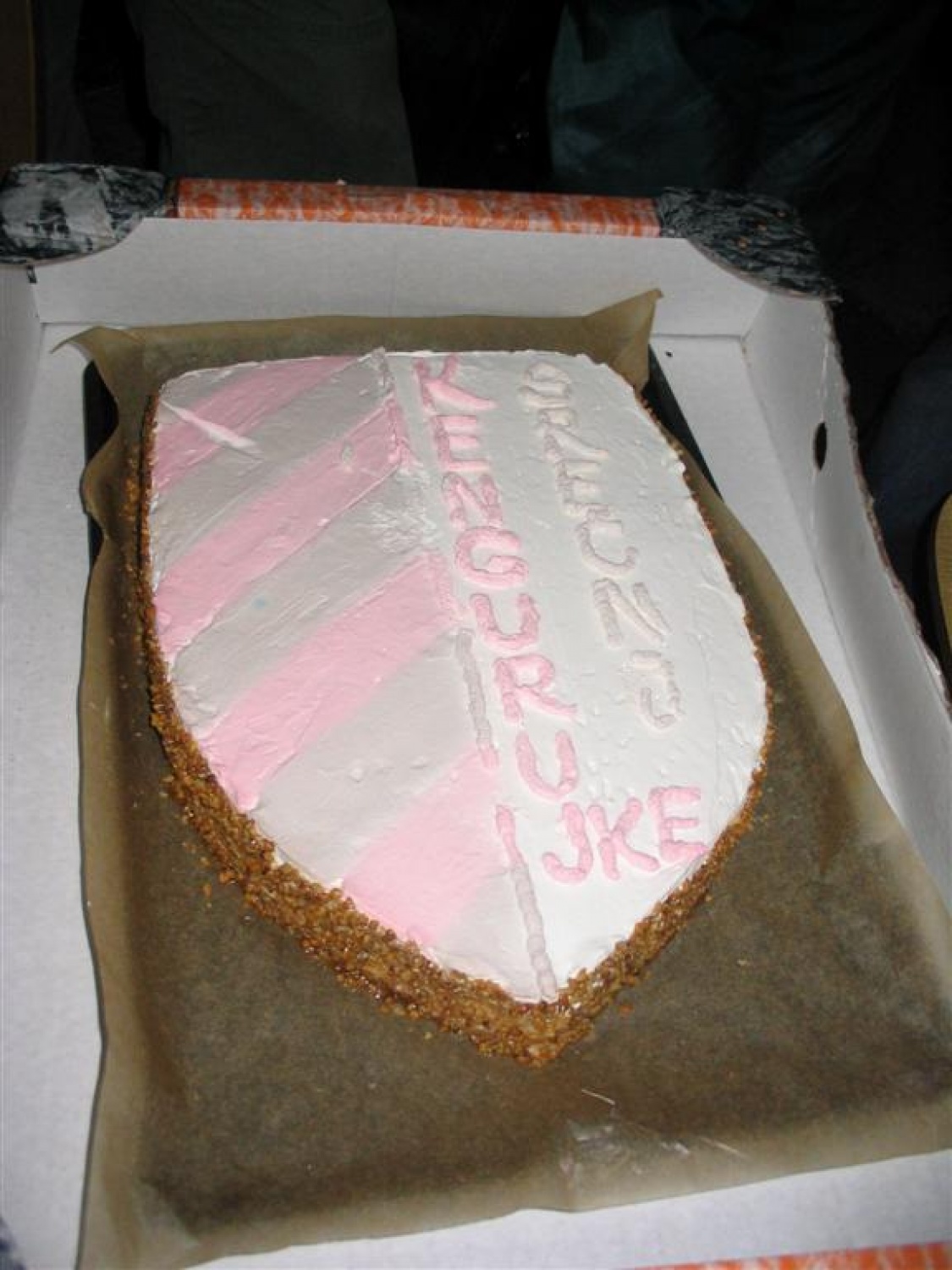 Kengurujke smo na novo začeto kariero pospremili s torto