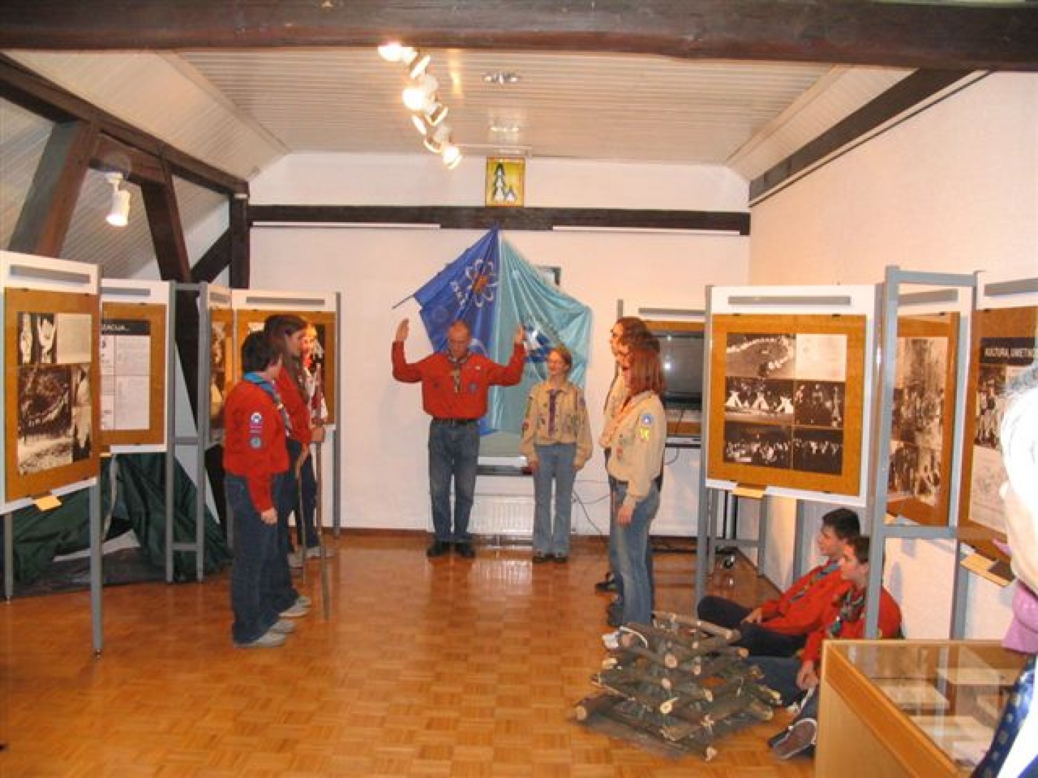 Ta razstava bo v nas pustila ogromen pečat, saj smo tako taborniki kot skavti dokazali da znamo in hočemo dobro sodelovati.