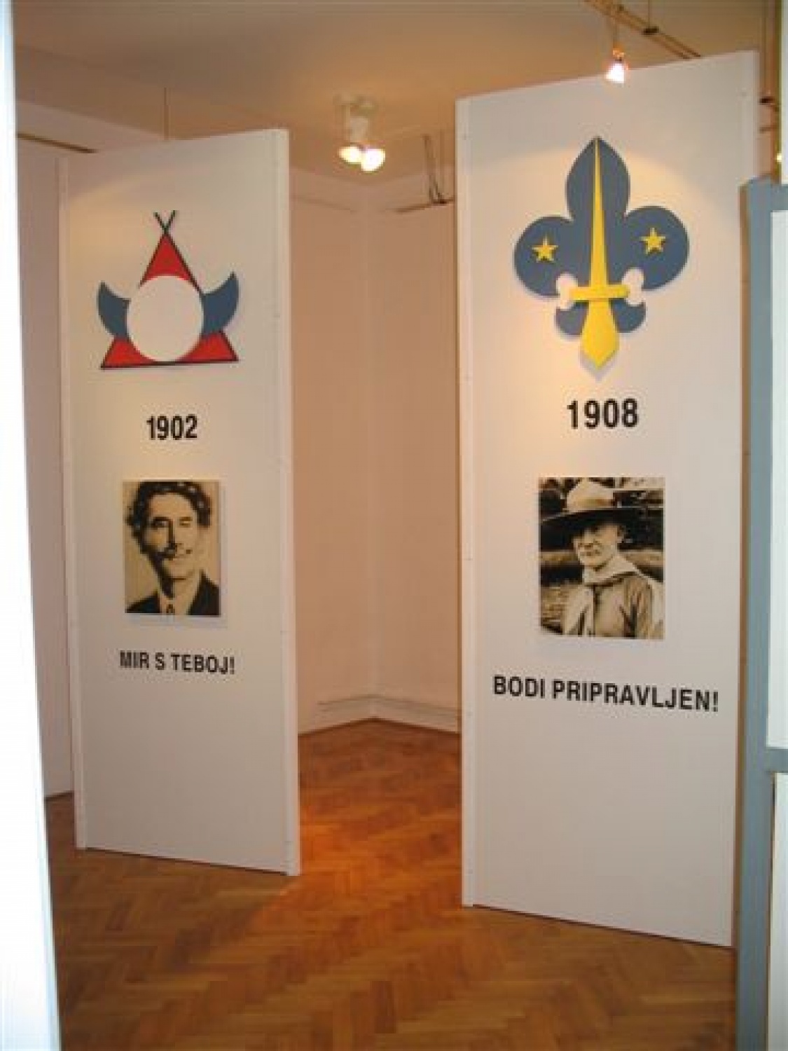 Razstava Skavti in Gozdovniki na Slovenskem