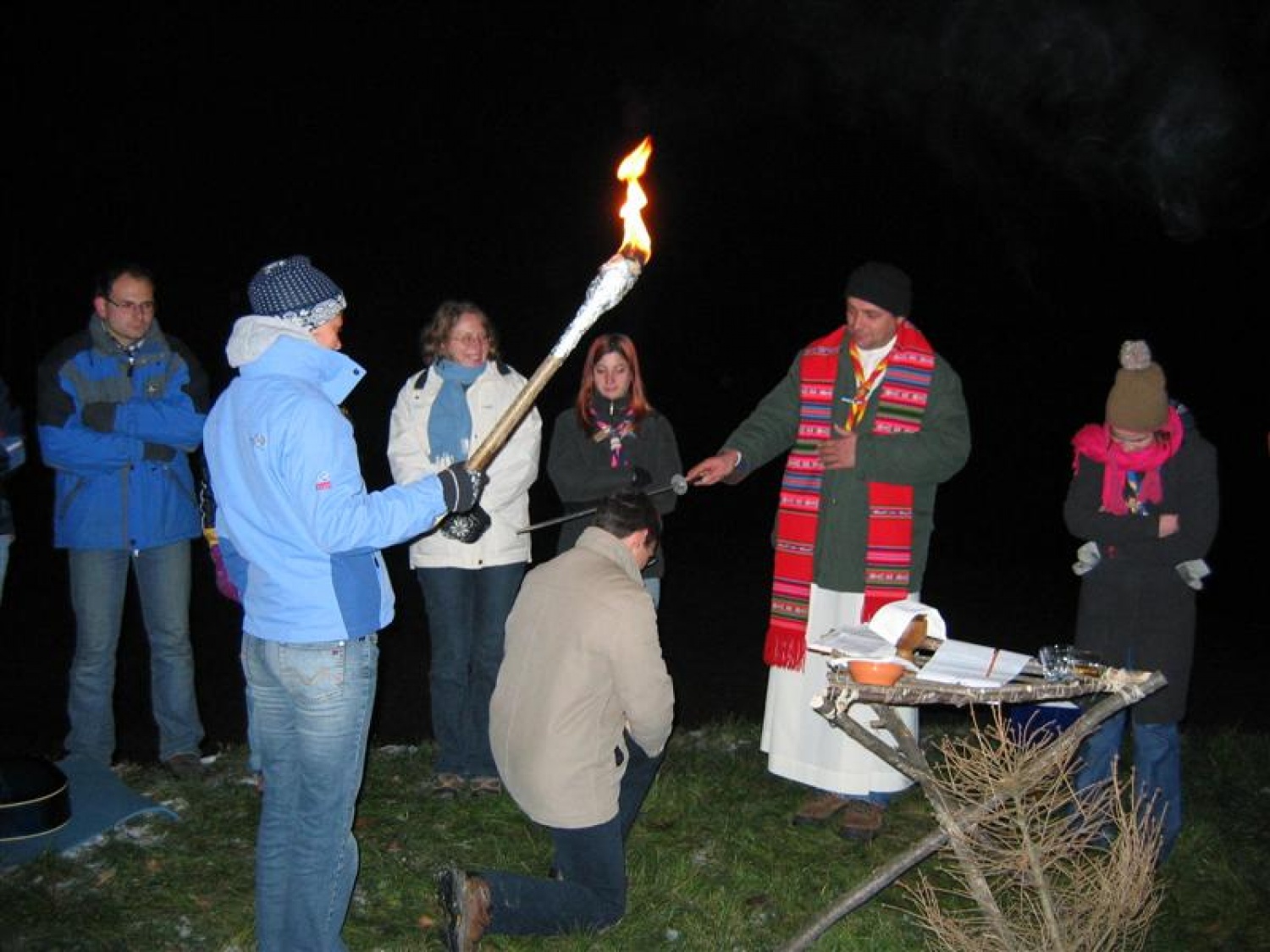 Imenovanje voditeljev je potekalo med mašo.