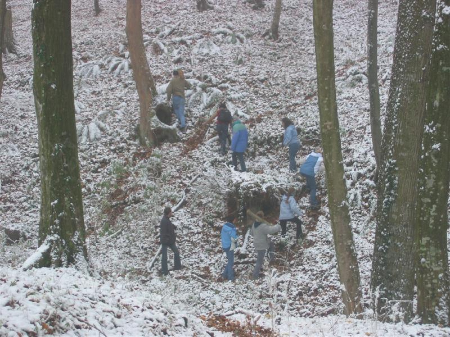 Letos je bila zima hitra, dočakali smo jo že na državnem srečanju.