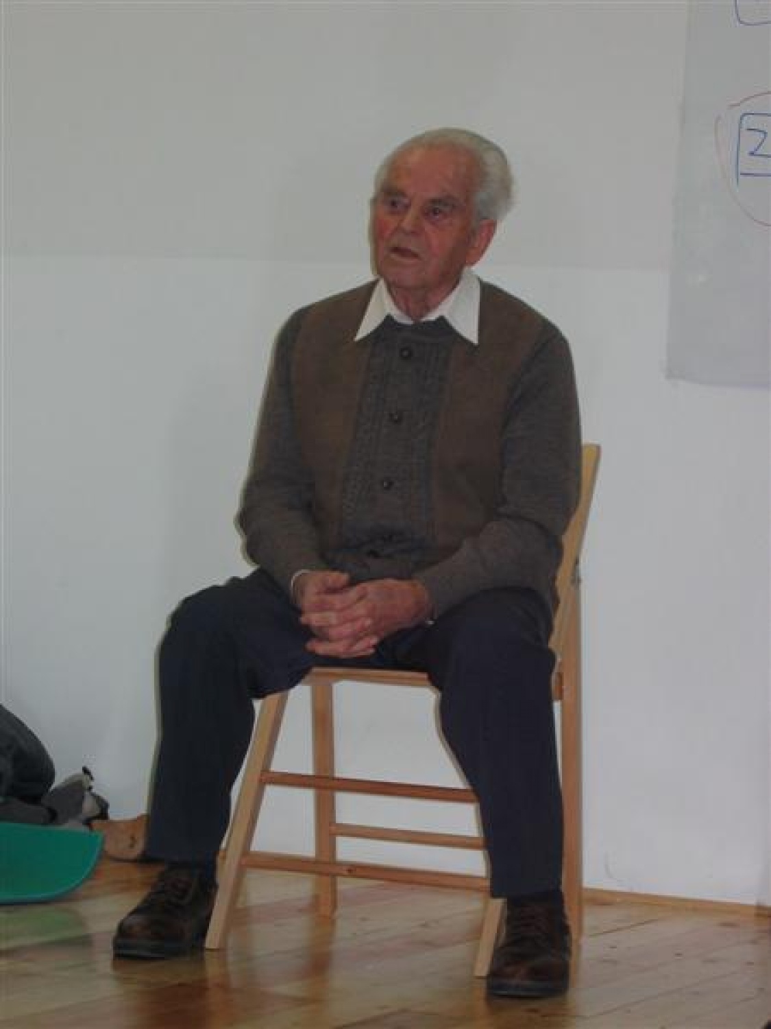 Obiskal nas je Egon Žitnik, med vojno aktiven skavt, in z nami delil svoje izkušnje.