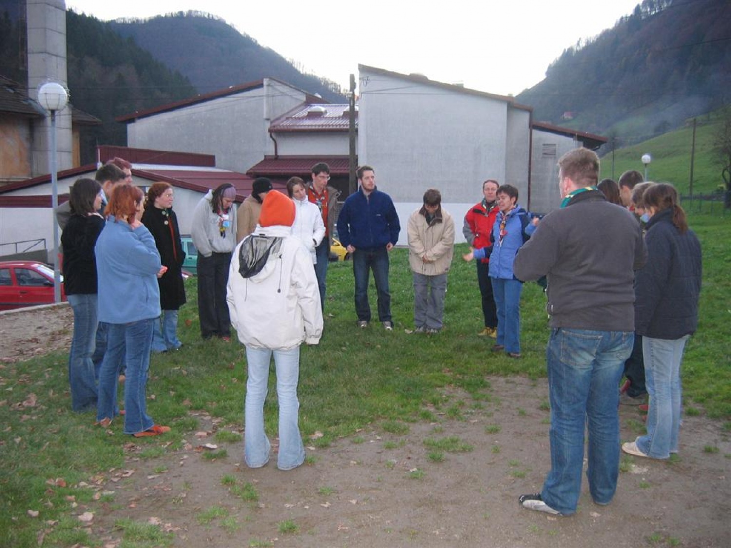 V krogu so nam dali nadaljnja navodila.