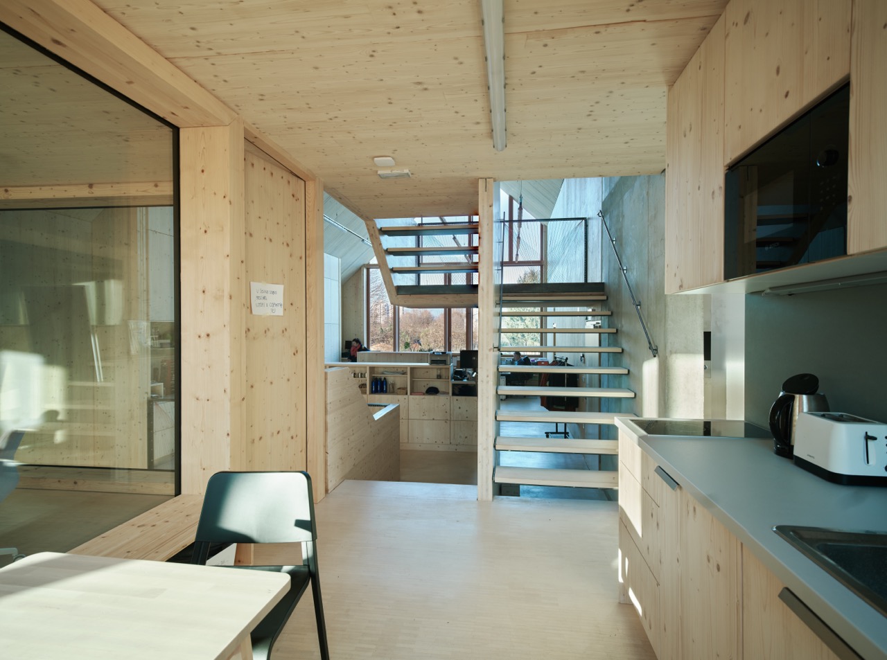 Skavtska hiša od znotraj