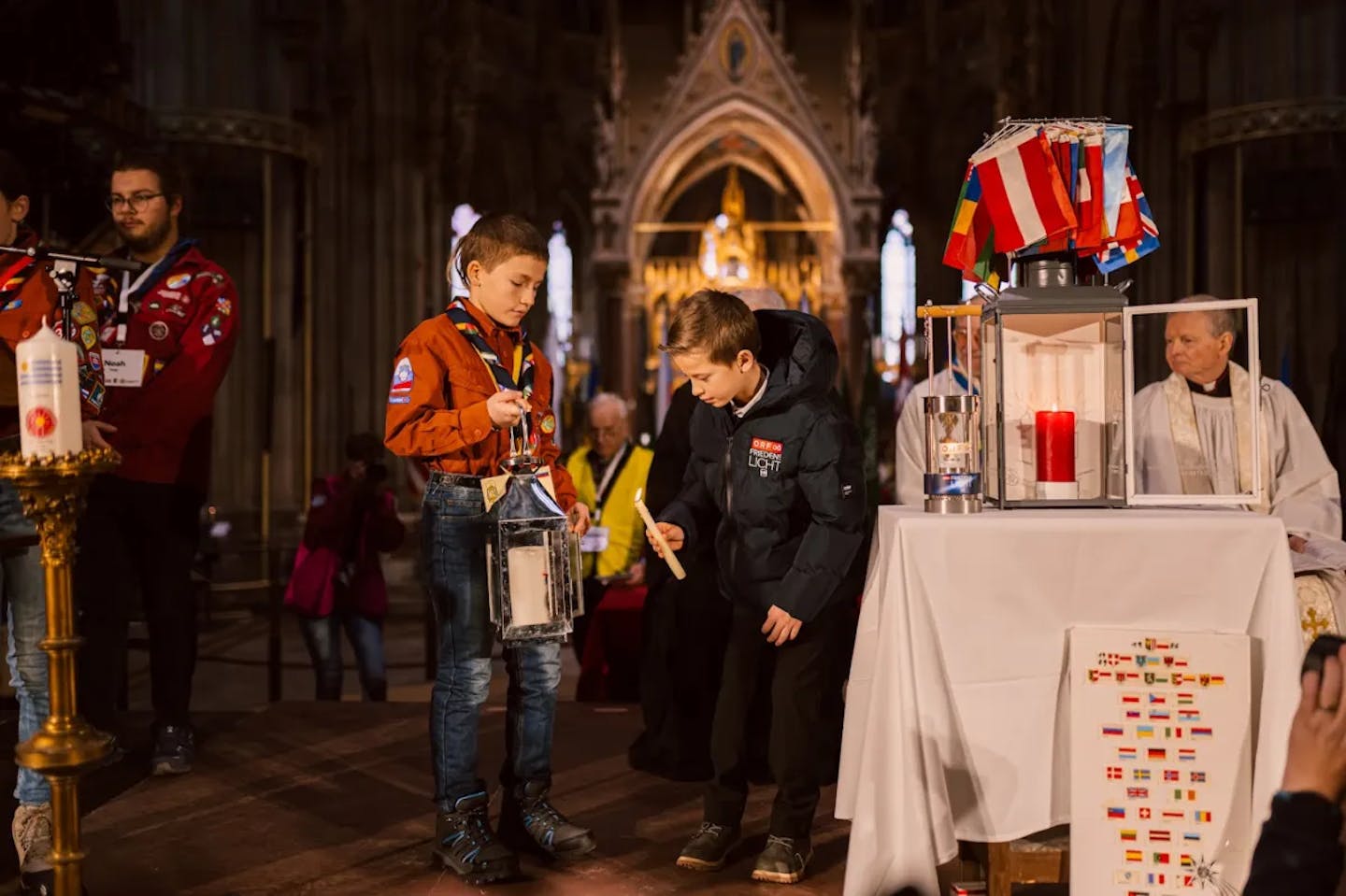 Predaja LMB plamena v Avstriji