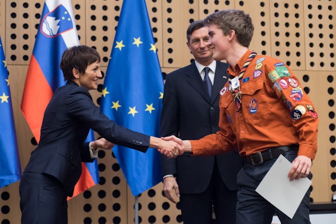 Prejetje državnega priznanja MEPI