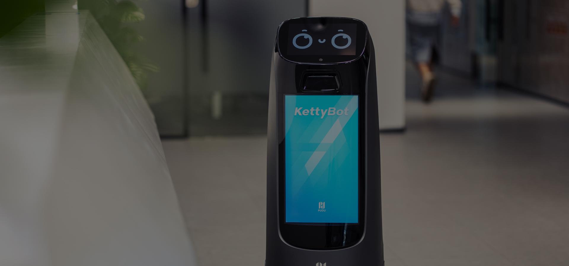 Schermo pubblicitario da 18,5" integrato