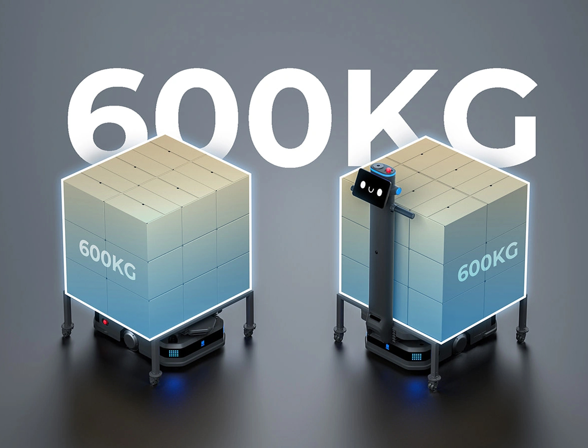 Potenza di carico fino a 600 kg