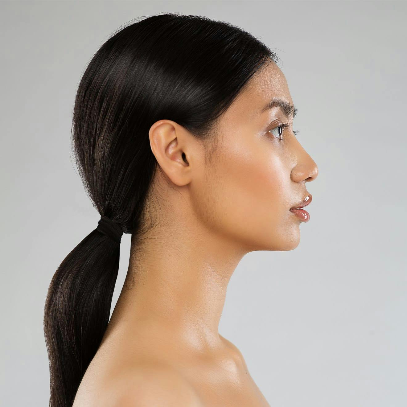 woman's profile