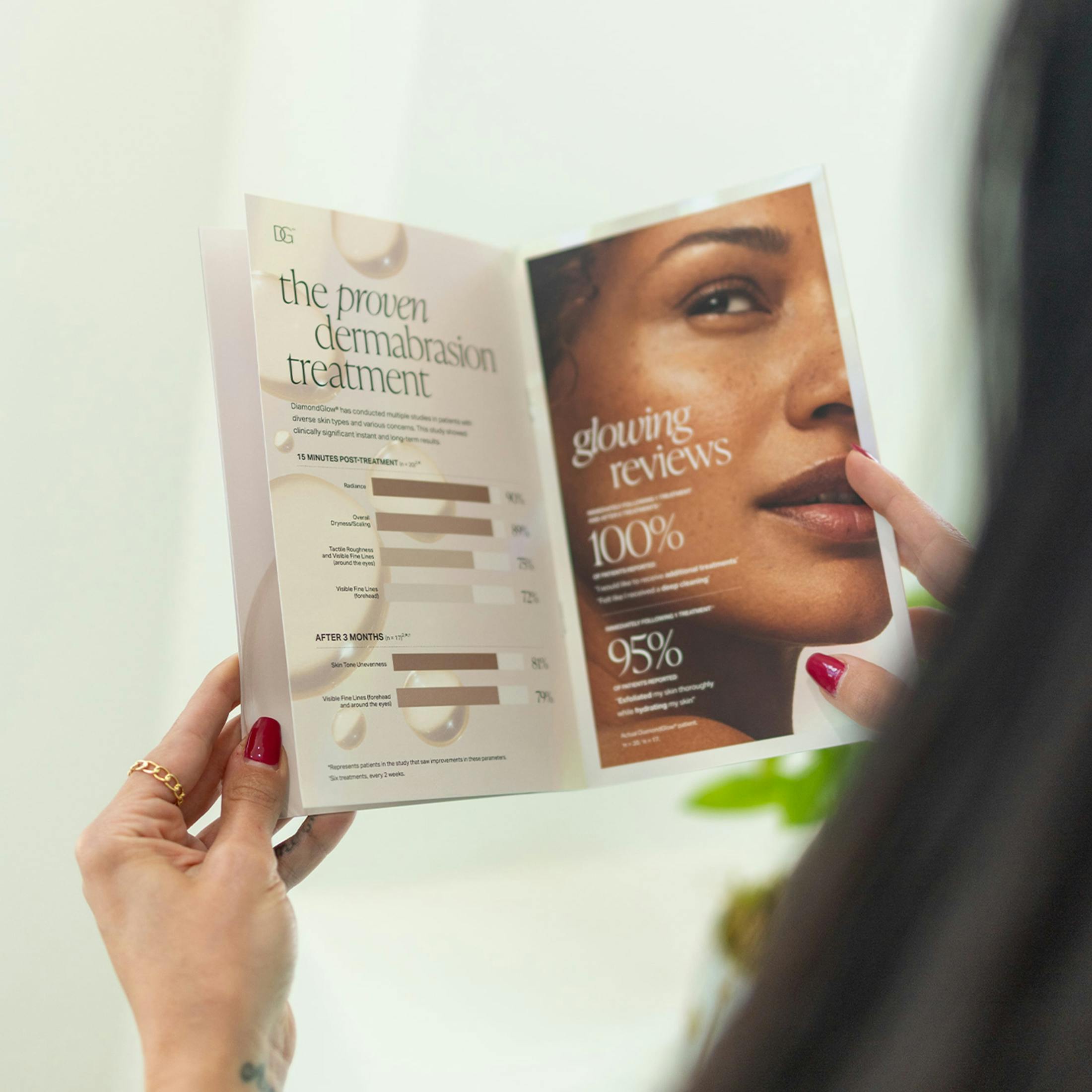 women holding magazine