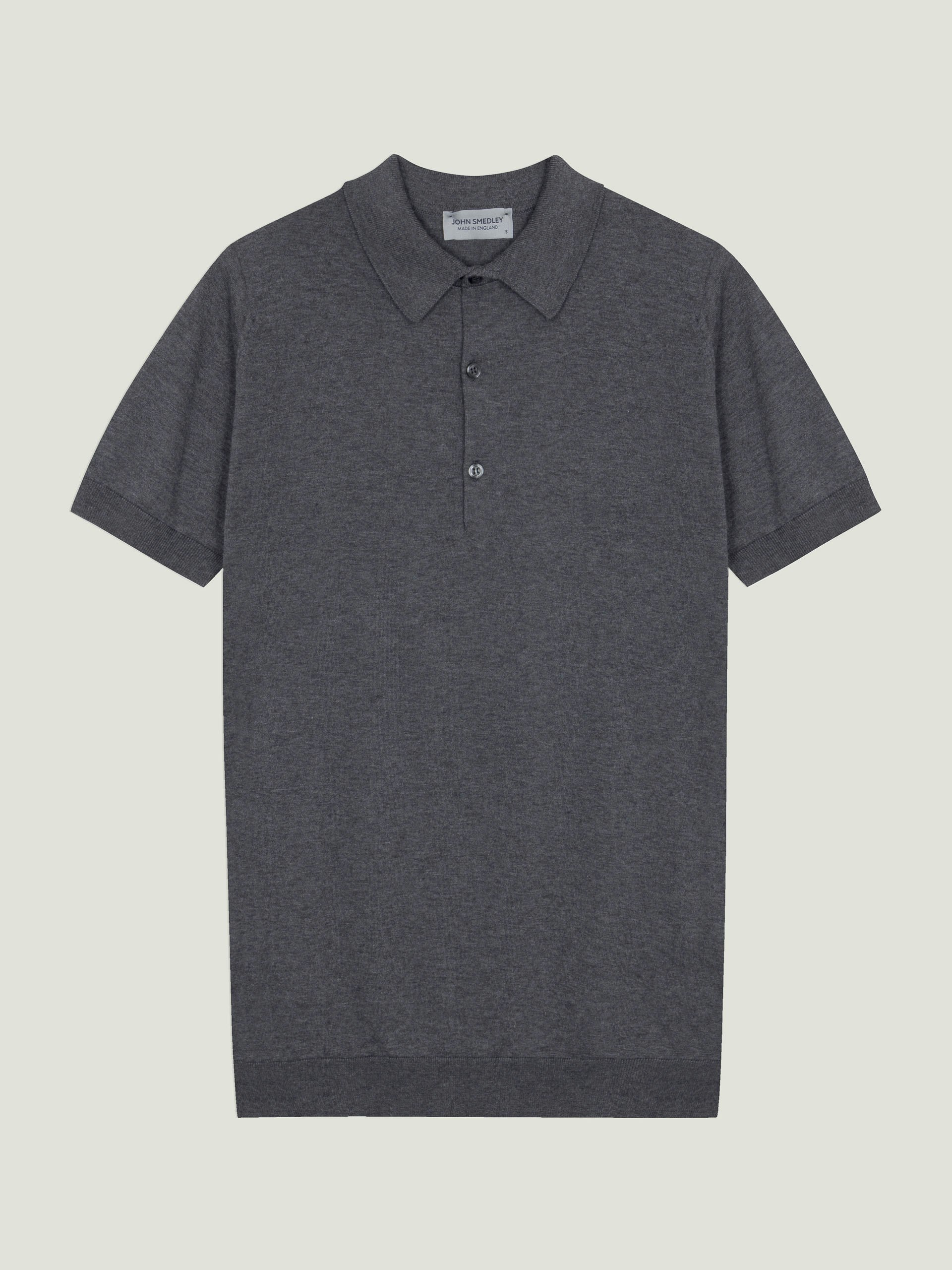 トップス JOHN SMEDLEY for UNITED ARROWS Knit Polo Buy John Smedley Blue Sandbanks Zip Short Sleeve Cotton Knit Polo