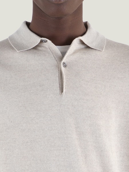 14.Singular - Extra Fine Merino Wool Polo Shirt | John Smedley