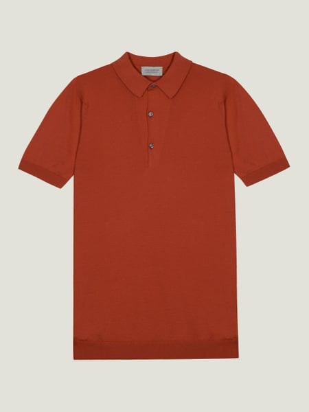 Adrian - John Smedley's Sea Island Cotton Polo Shirt | John Smedley
