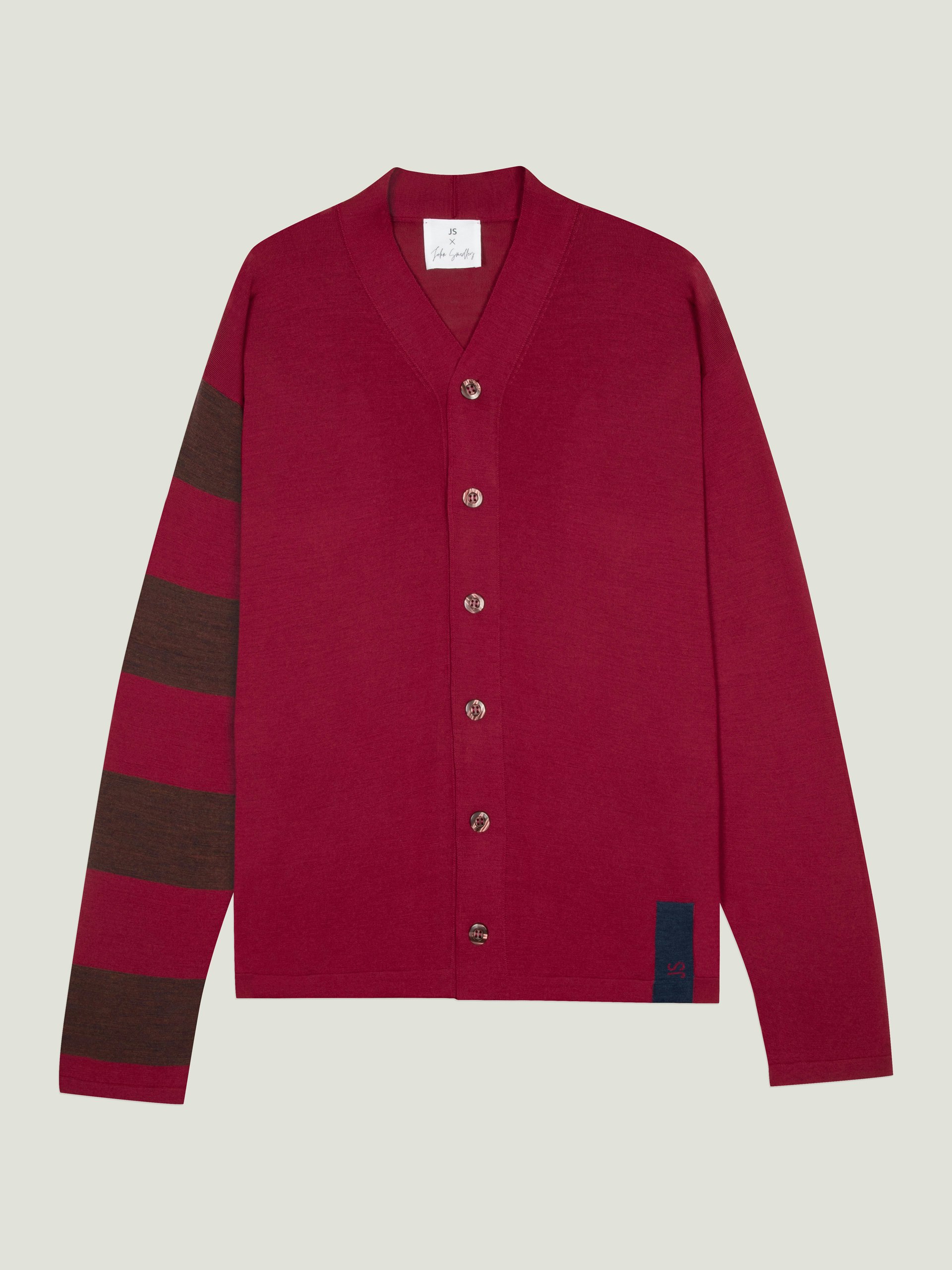 新品タグ付き　JOHN SMEDLEY　CARDIGAN SWEATER LS JS by John Smedley - Extra Fine Merino Wool Cardigan | John Smedley
