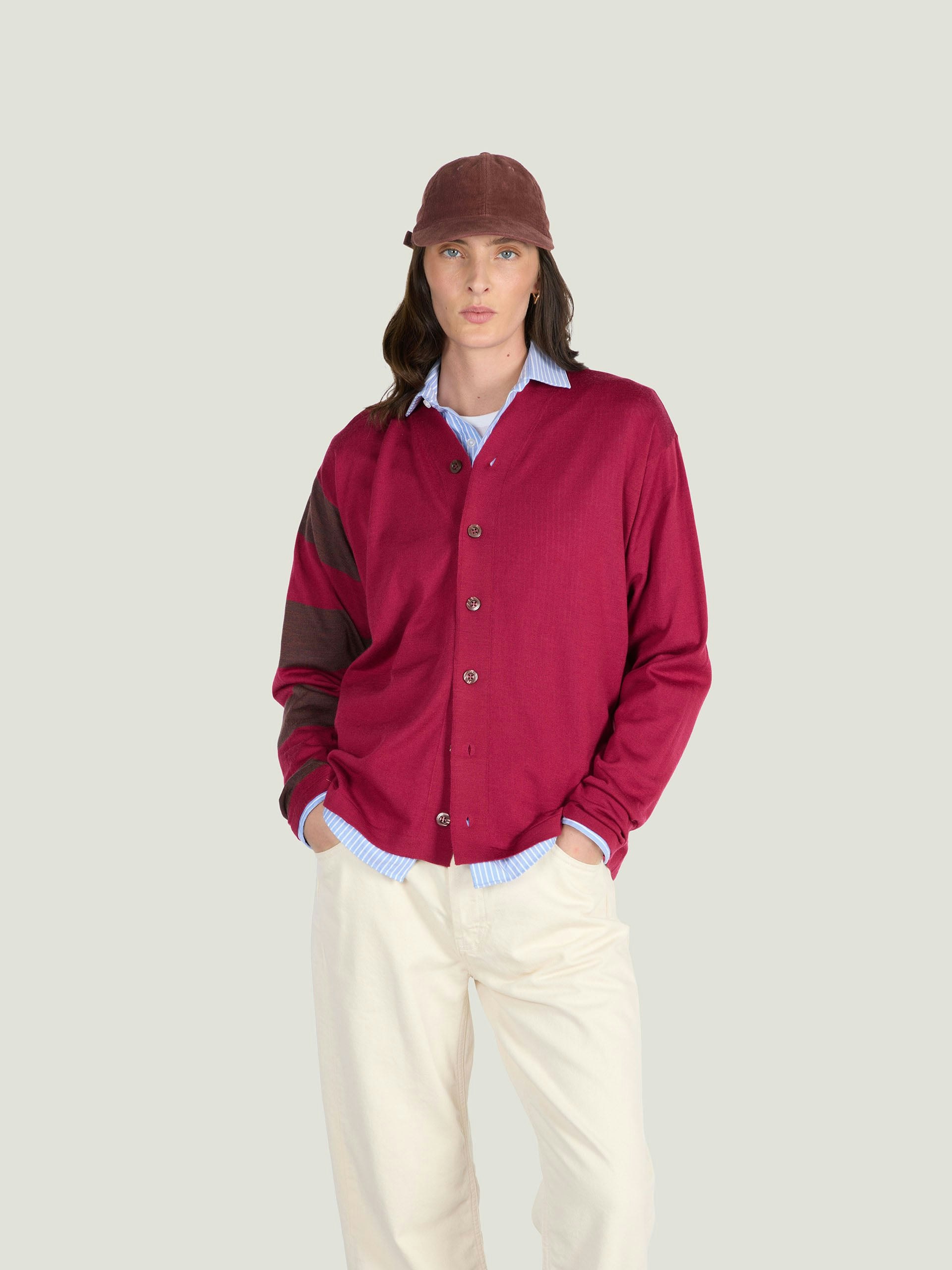 JS by John Smedley - Extra Fine Merino Wool Cardigan | John Smedley