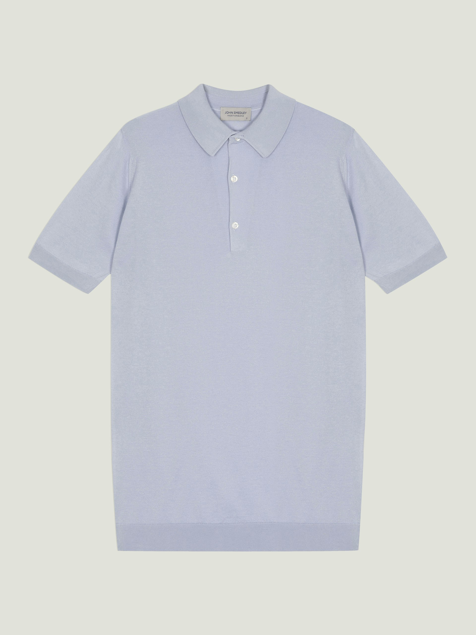 トップス John Smedley Adrian M Adrian - John Smedley's Sea Island Cotton Polo Shirt | John Smedley