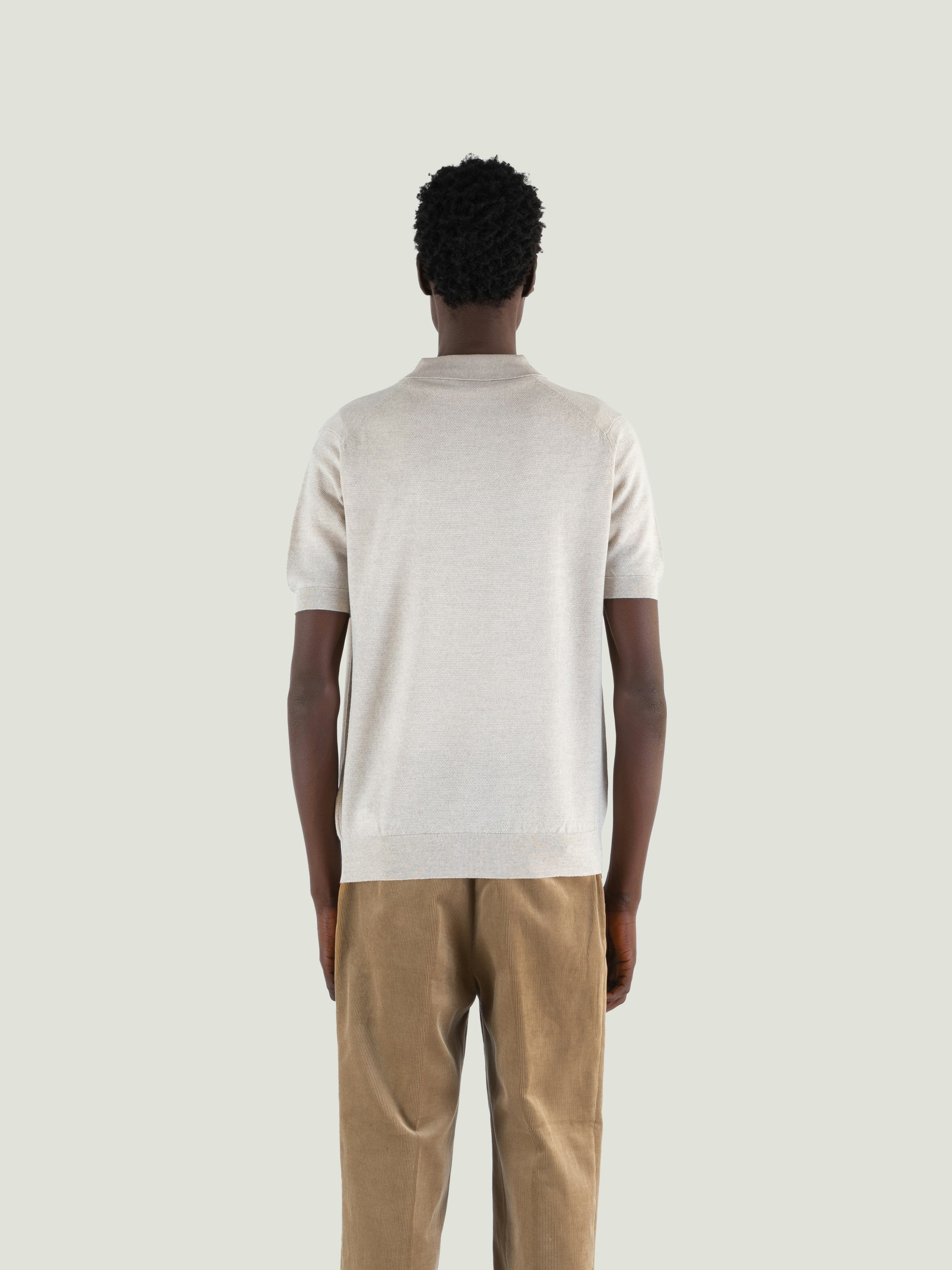 14.Singular - Extra Fine Merino Wool Polo Shirt | John Smedley