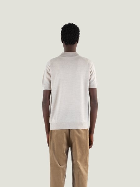 14.Singular - Extra Fine Merino Wool Polo Shirt | John Smedley