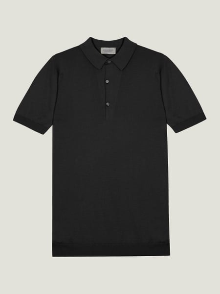 Adrian - John Smedley's Sea Island Cotton Polo Shirt | John Smedley