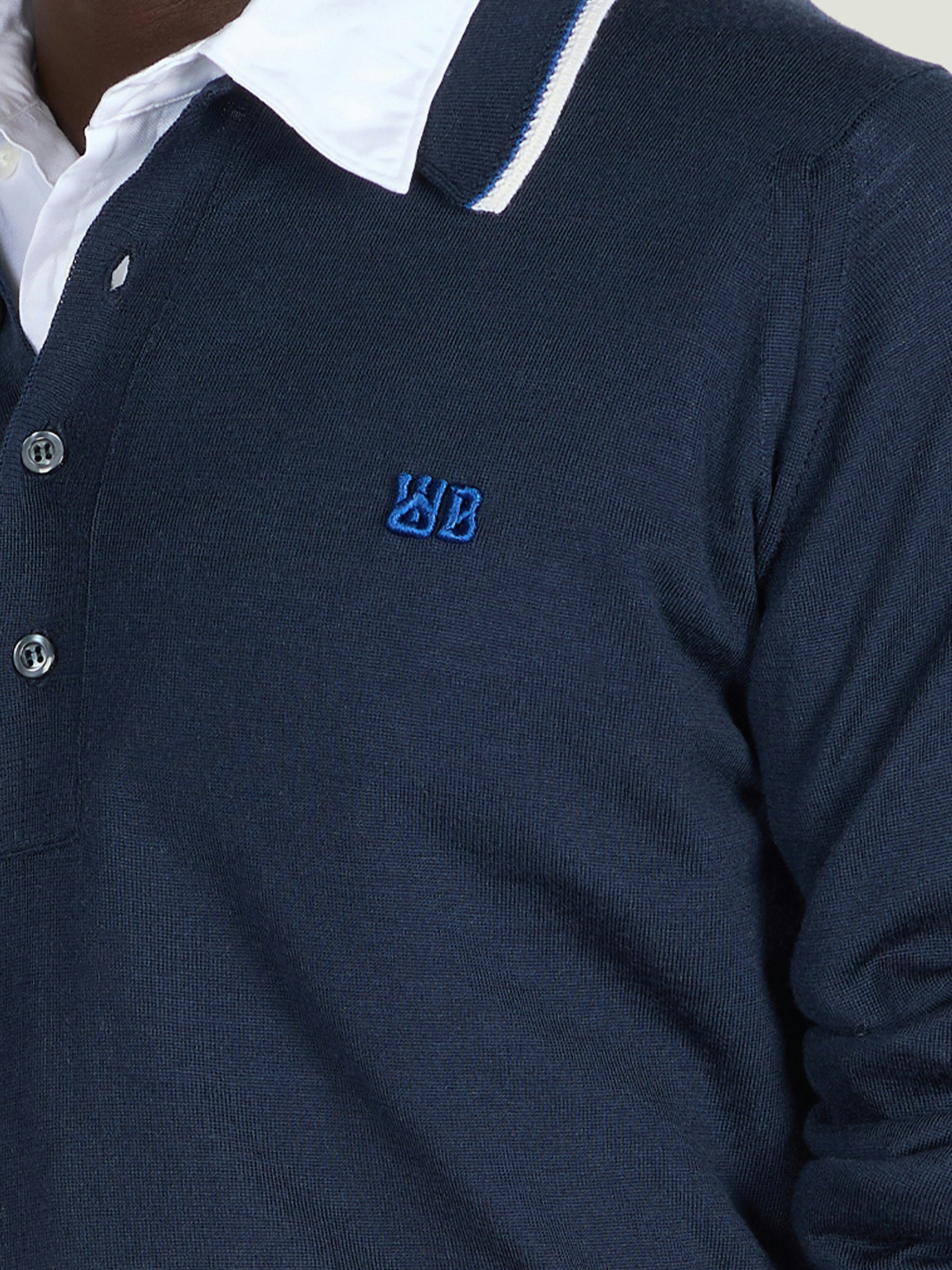 Henry Polo Shirt - Wales Bonner Collaboration | John Smedley UK