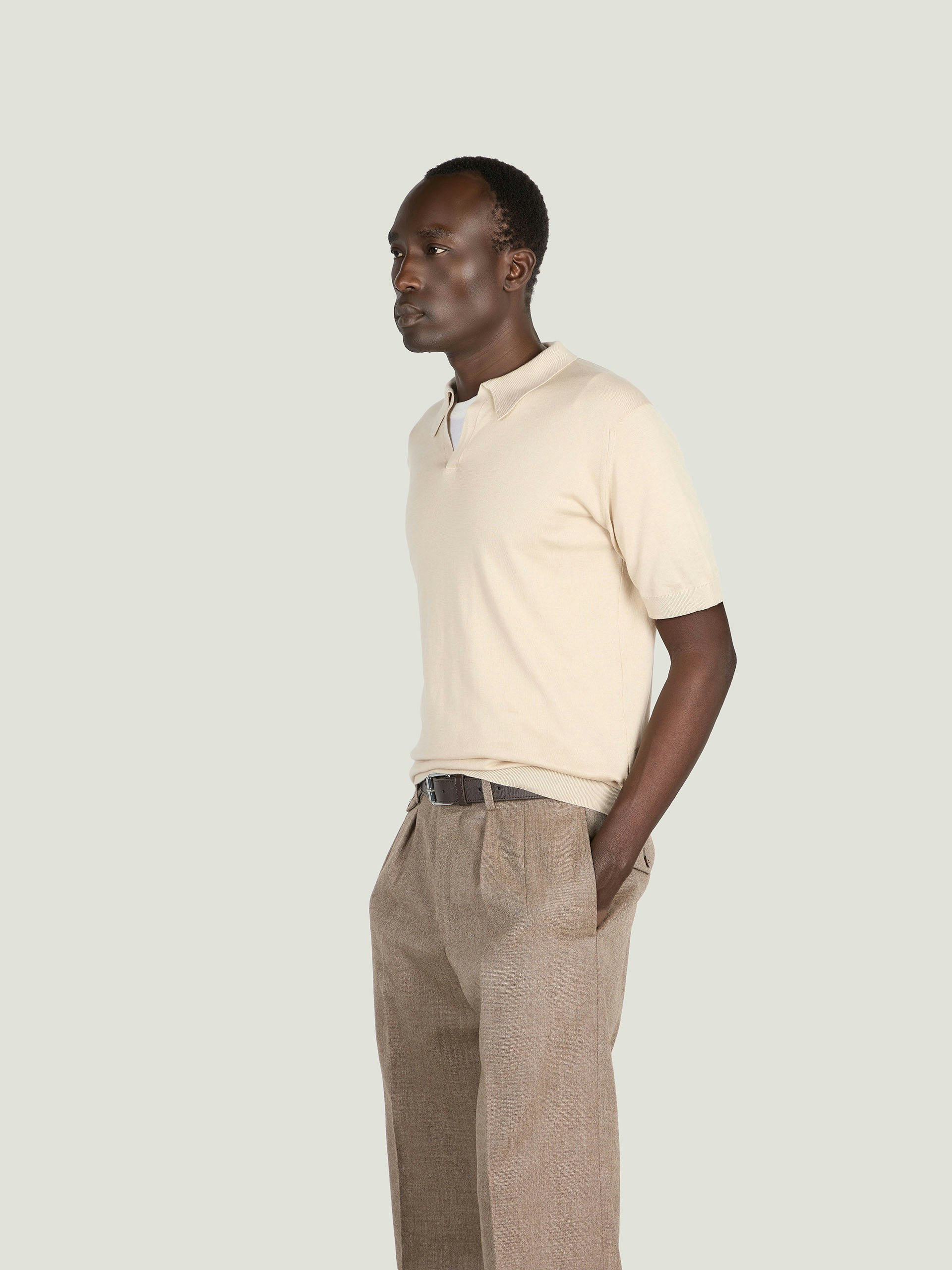 Noah - John Smedley's Sea Island Cotton Polo Shirt | John Smedley