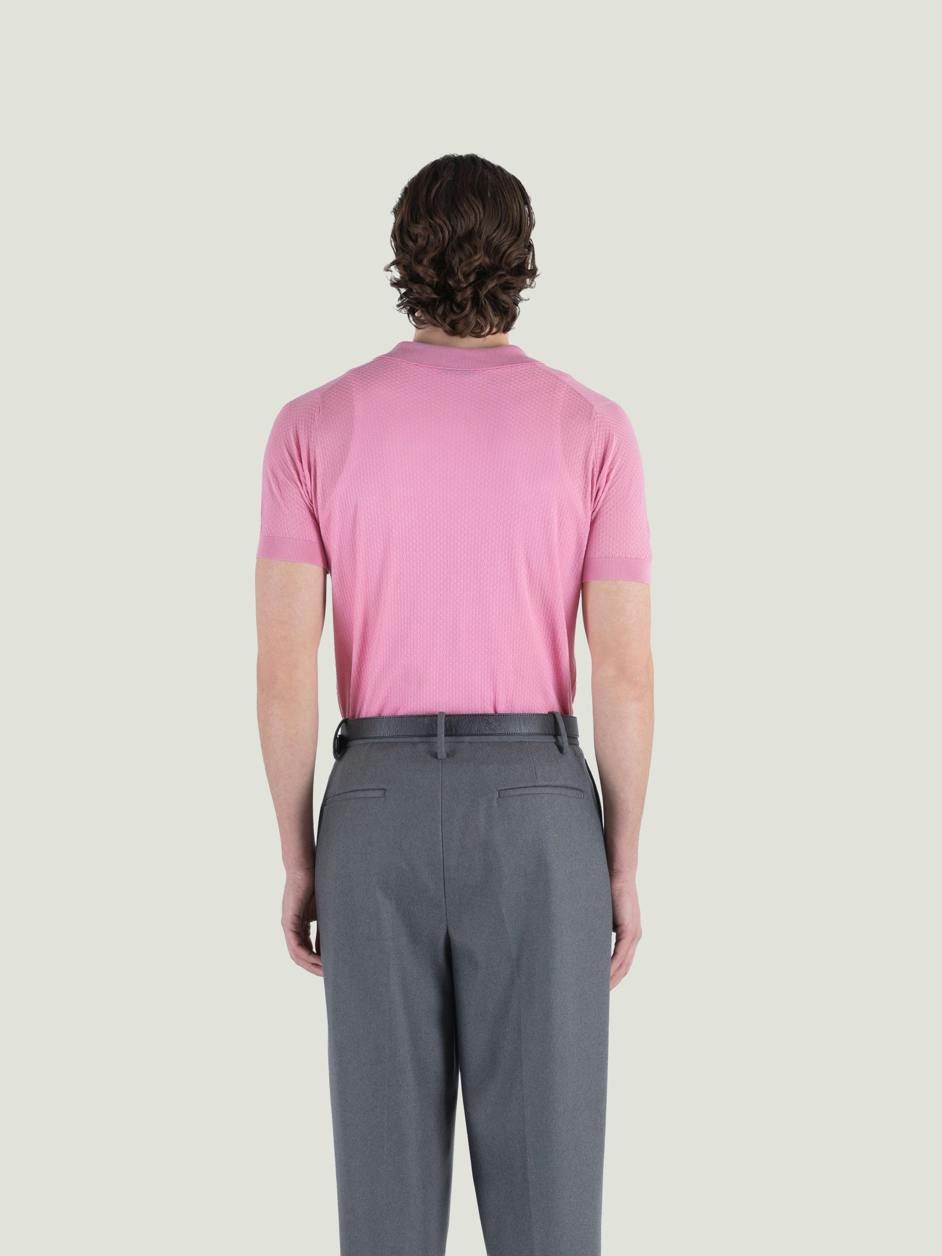 Calun - John Smedley's Sea Island Cotton Polo Shirt | John Smedley