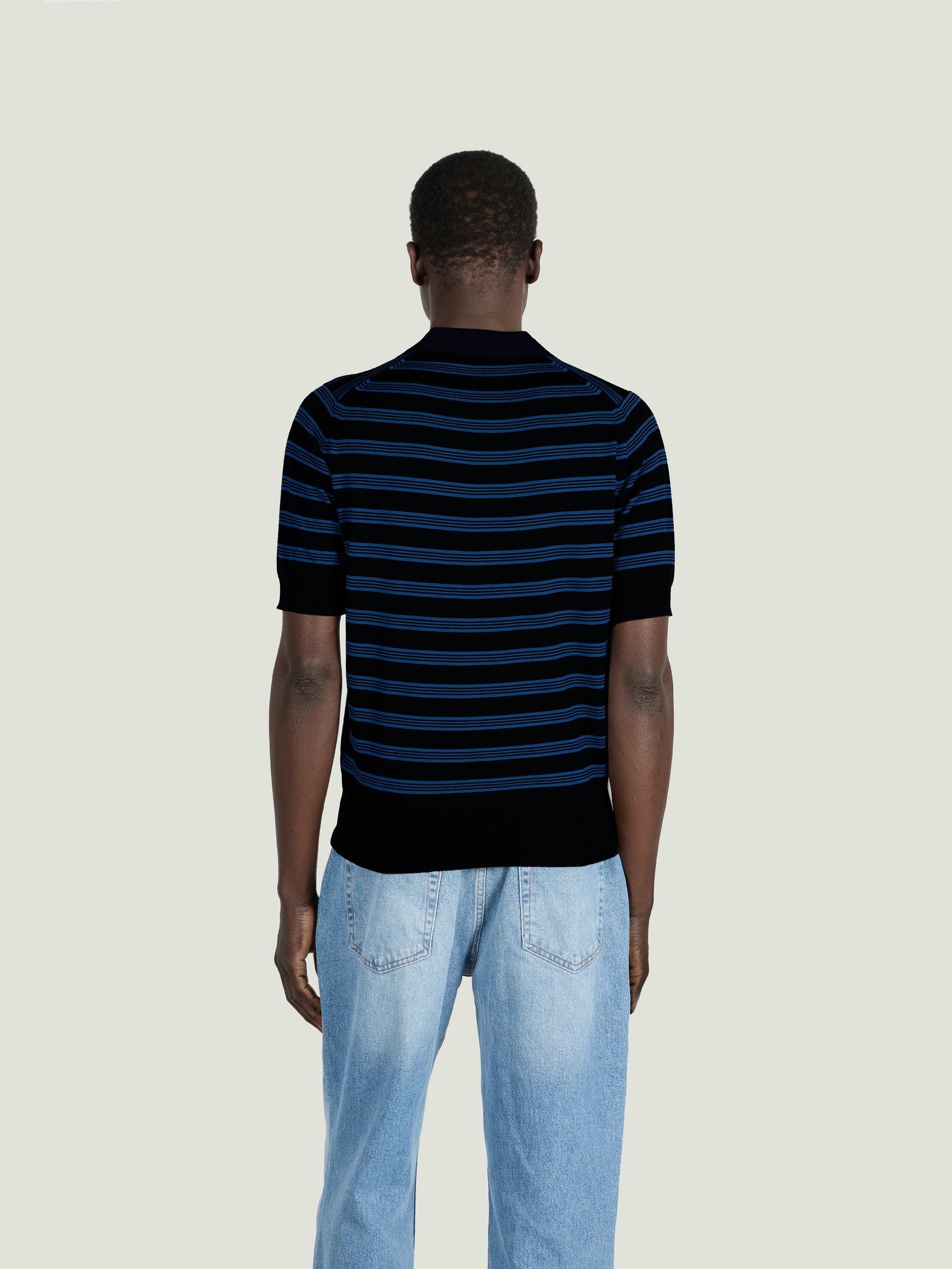 Breeze Polo Shirt - Wales Bonner Collaboration | John Smedley UK