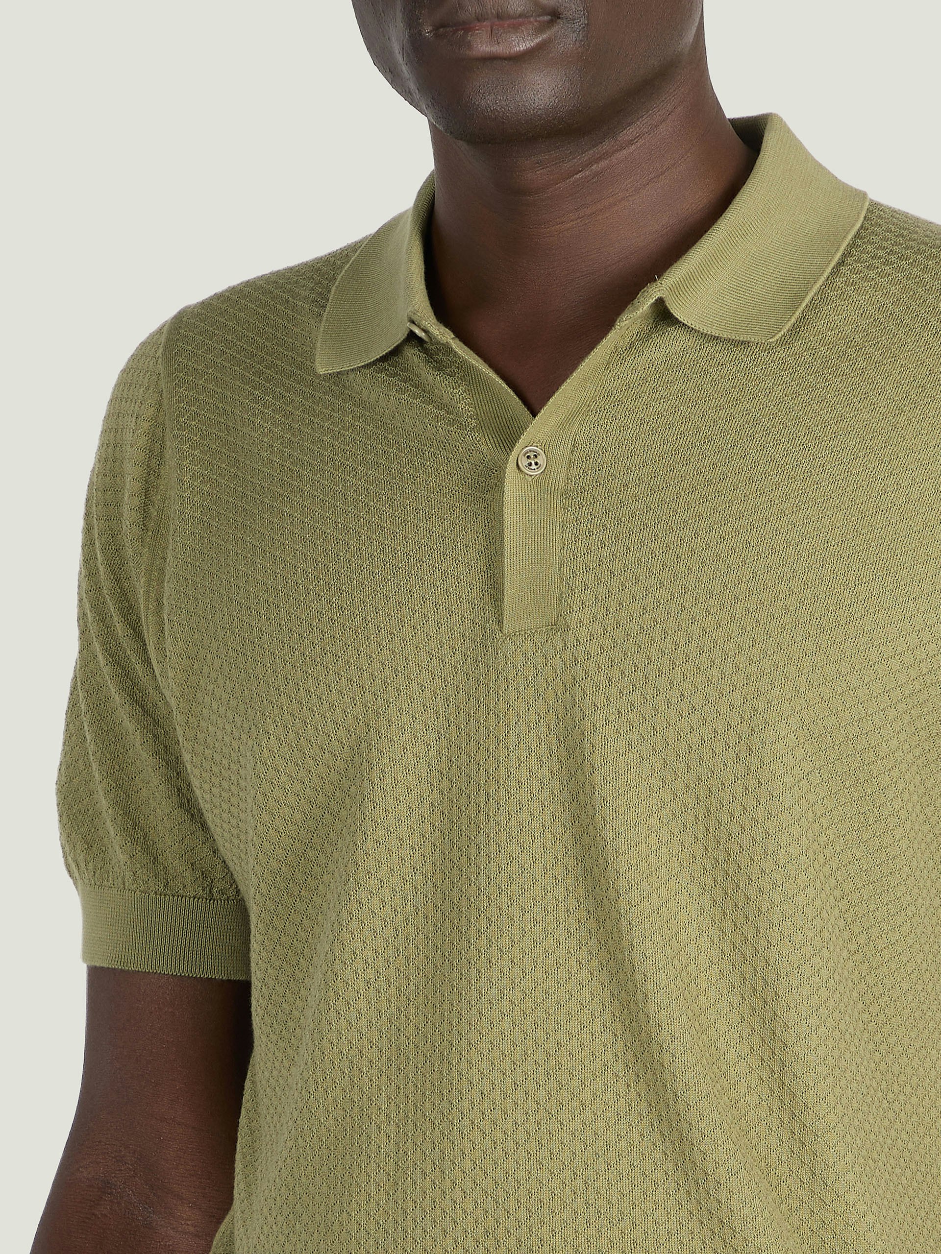 JOHN SMEDLEY SEA COTTON POLO エクリュ Calun - John Smedley's Sea Island Cotton Polo Shirt | John Smedley