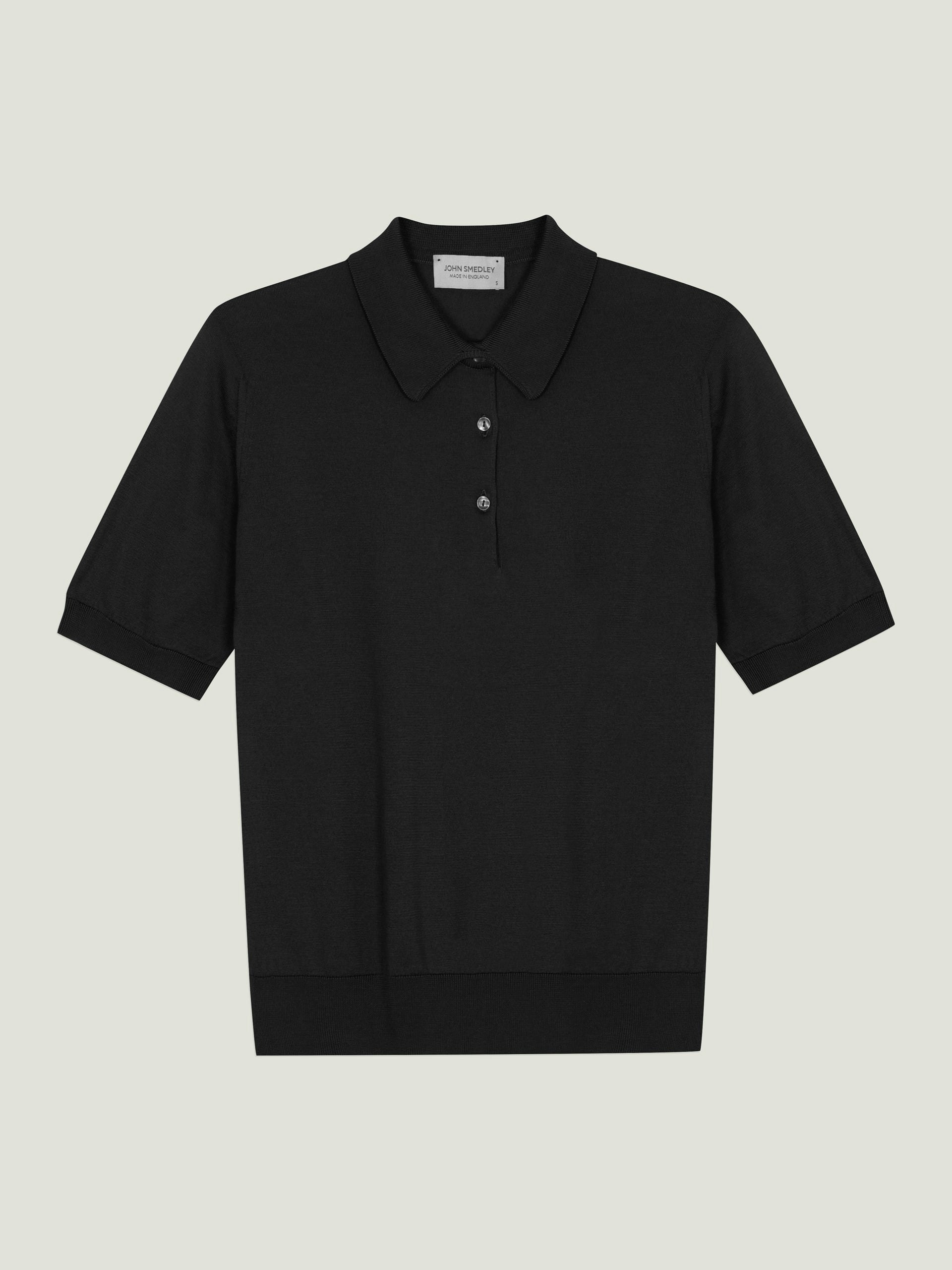 Jill - John Smedley's Sea Island Cotton Polo Shirt | John Smedley