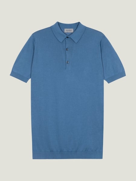 Adrian - John Smedley's Sea Island Cotton Polo Shirt | John Smedley