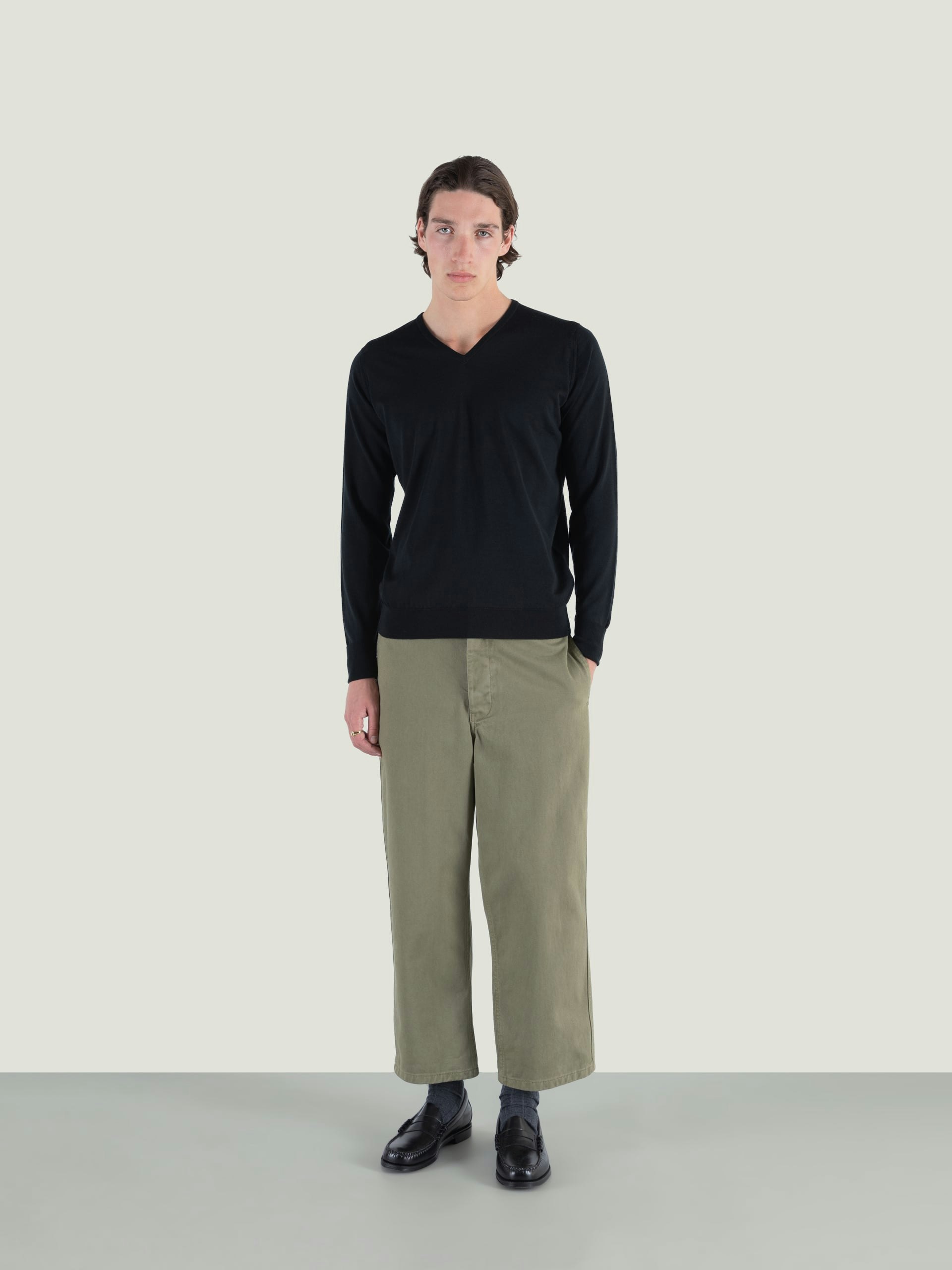 Bobby - Extra Fine Merino Wool Jumper | John Smedley