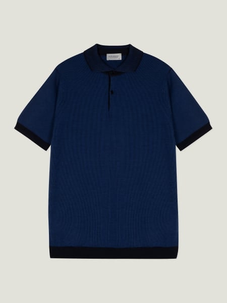 Grenock - Extra Fine Merino Wool Polo Shirt