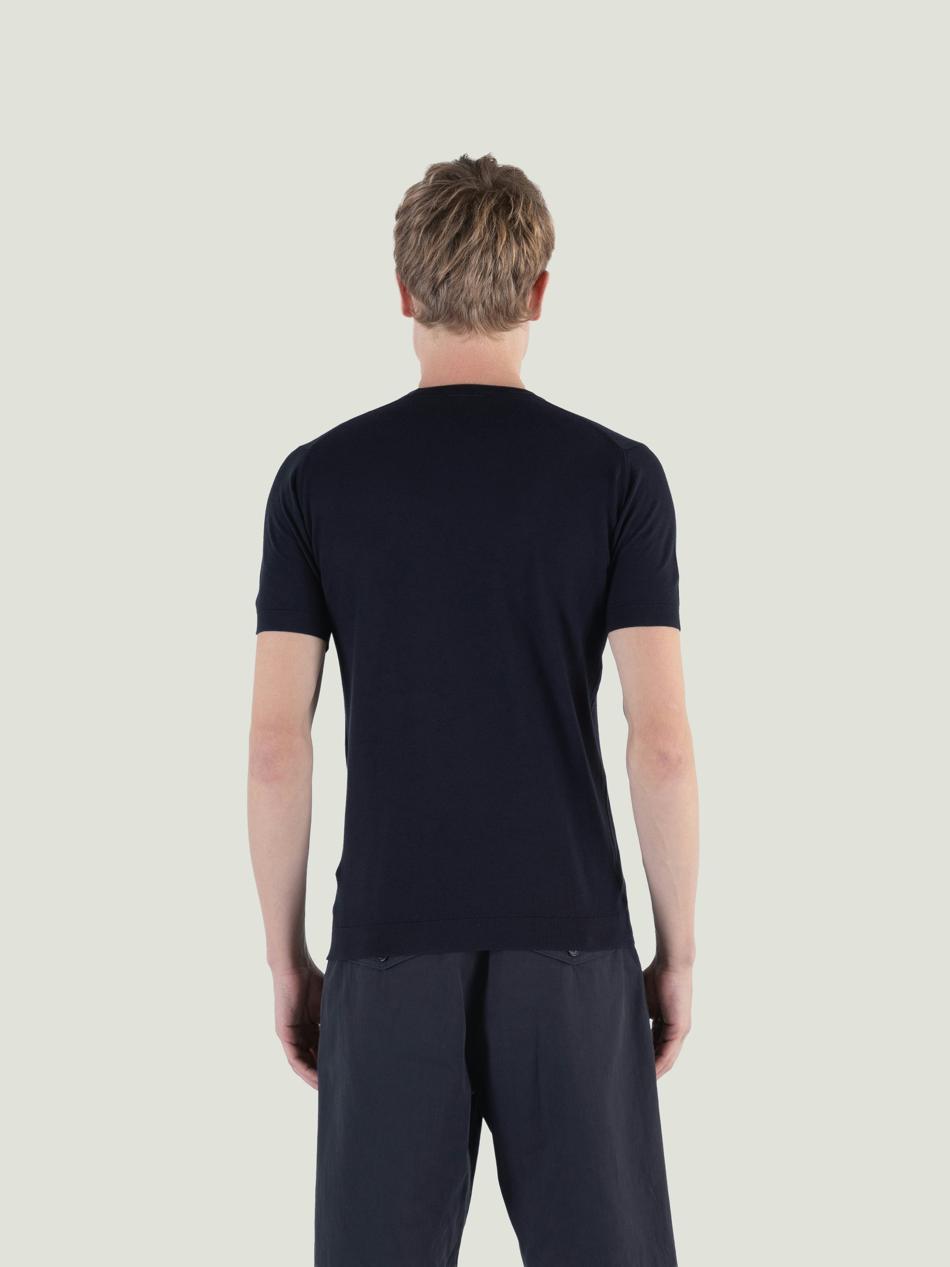 Park - John Smedley's Sea Island Cotton T-Shirt | John Smedley