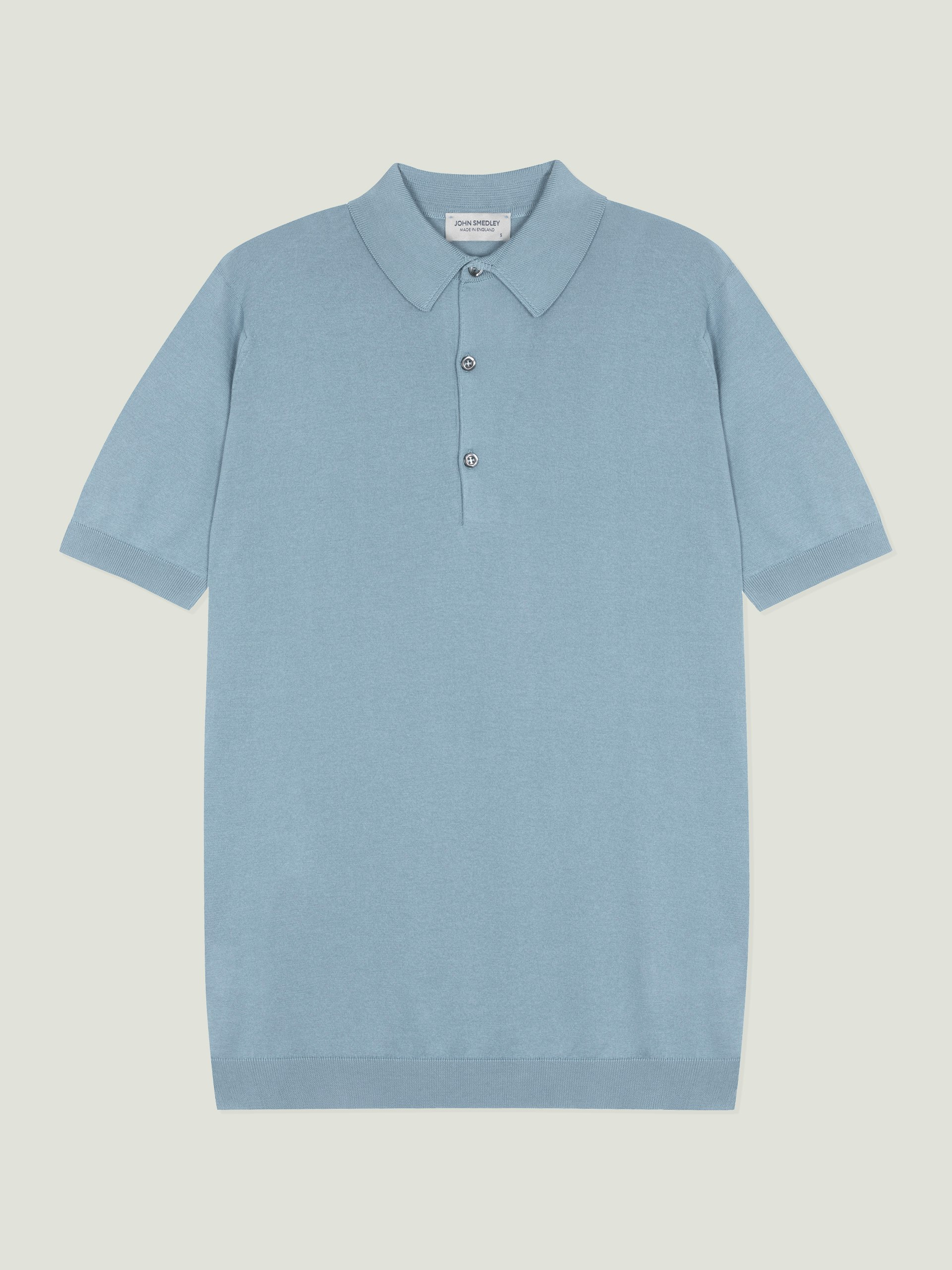 Adrian - John Smedley's Sea Island Cotton Polo Shirt | John Smedley