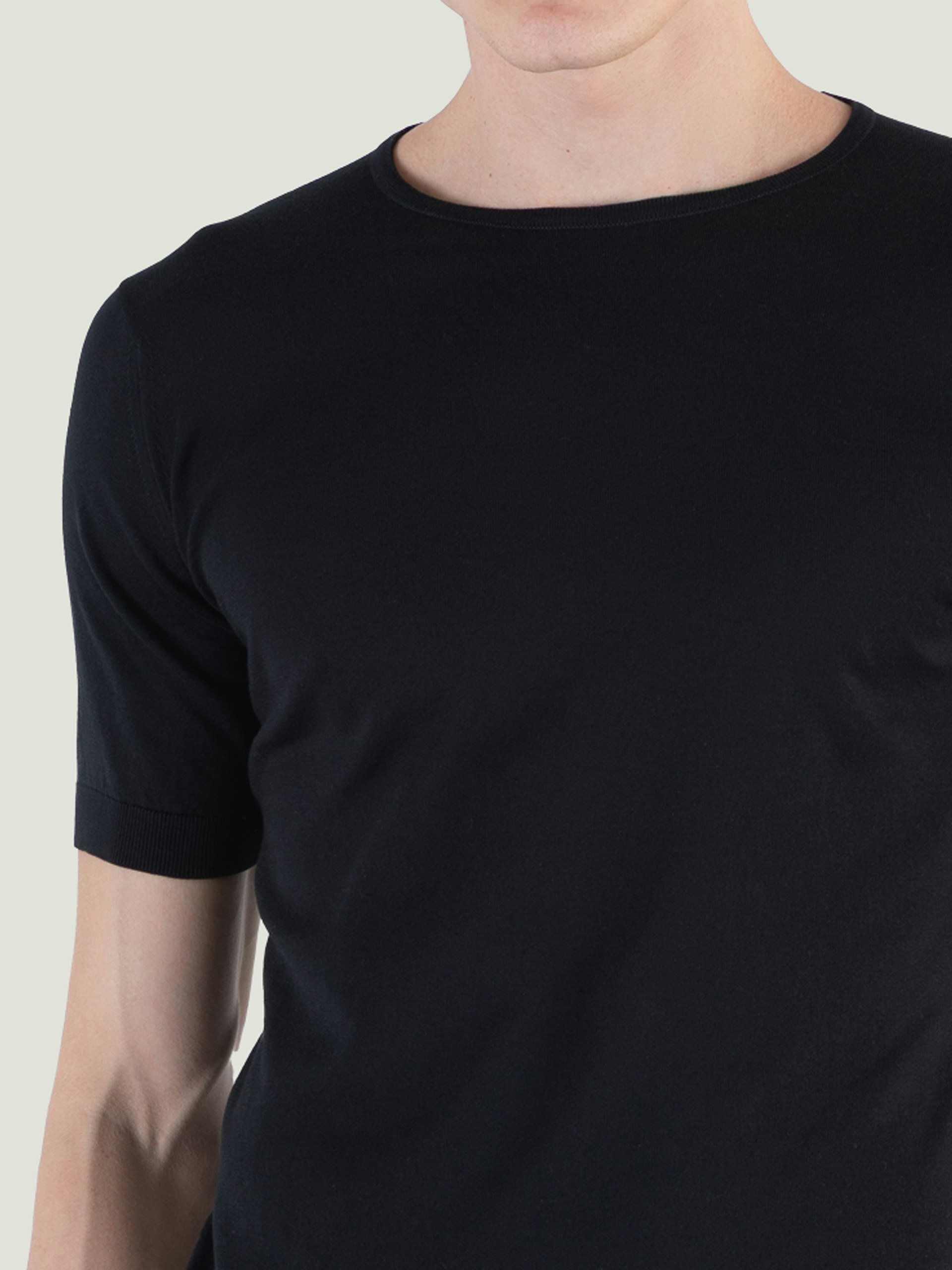 Belden John Smedley Sea Island Cotton T-Shirt | John Smedley
