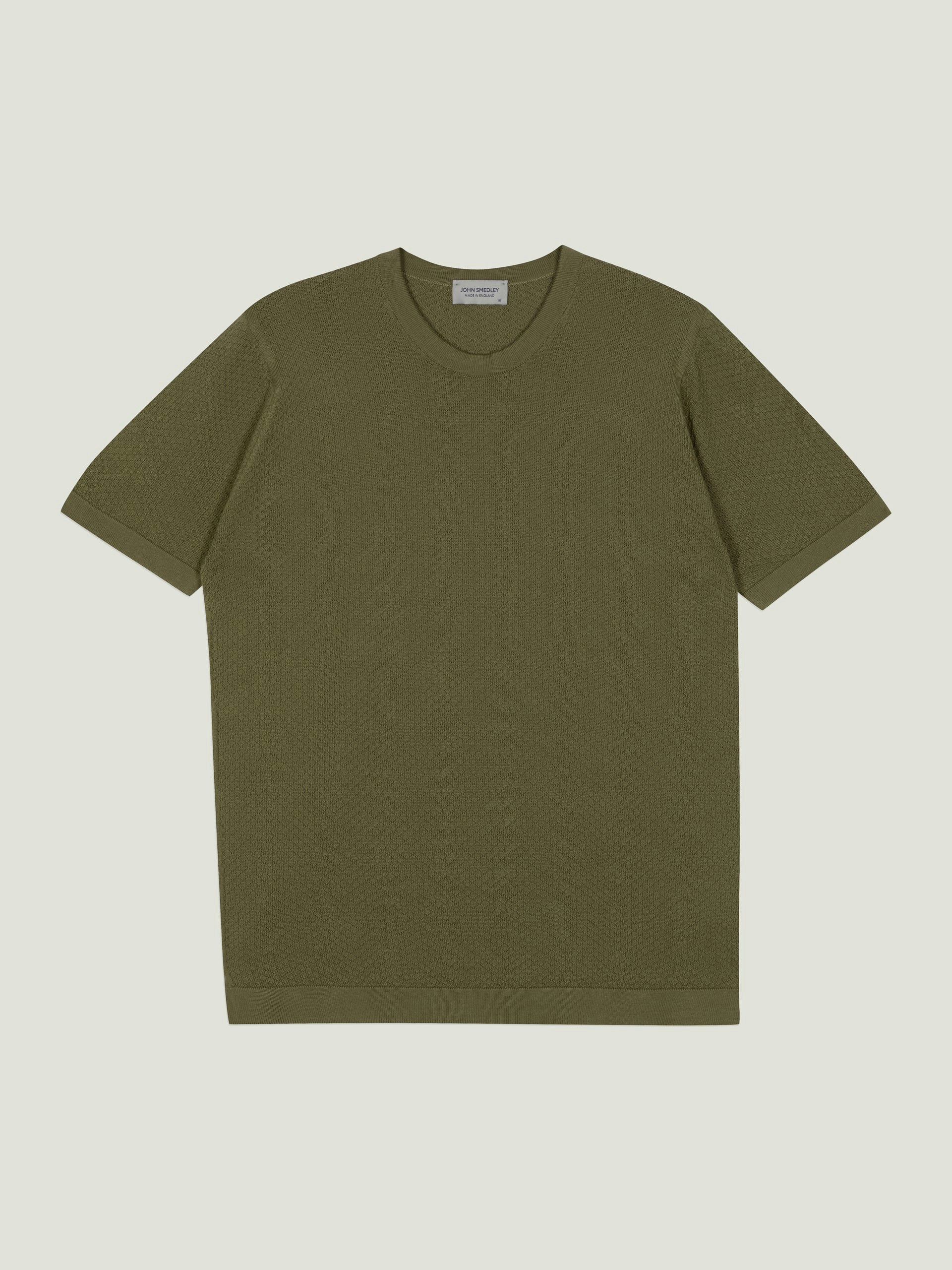 Forrest - John Smedley's Sea island Cotton T-Shirt | John Smedley