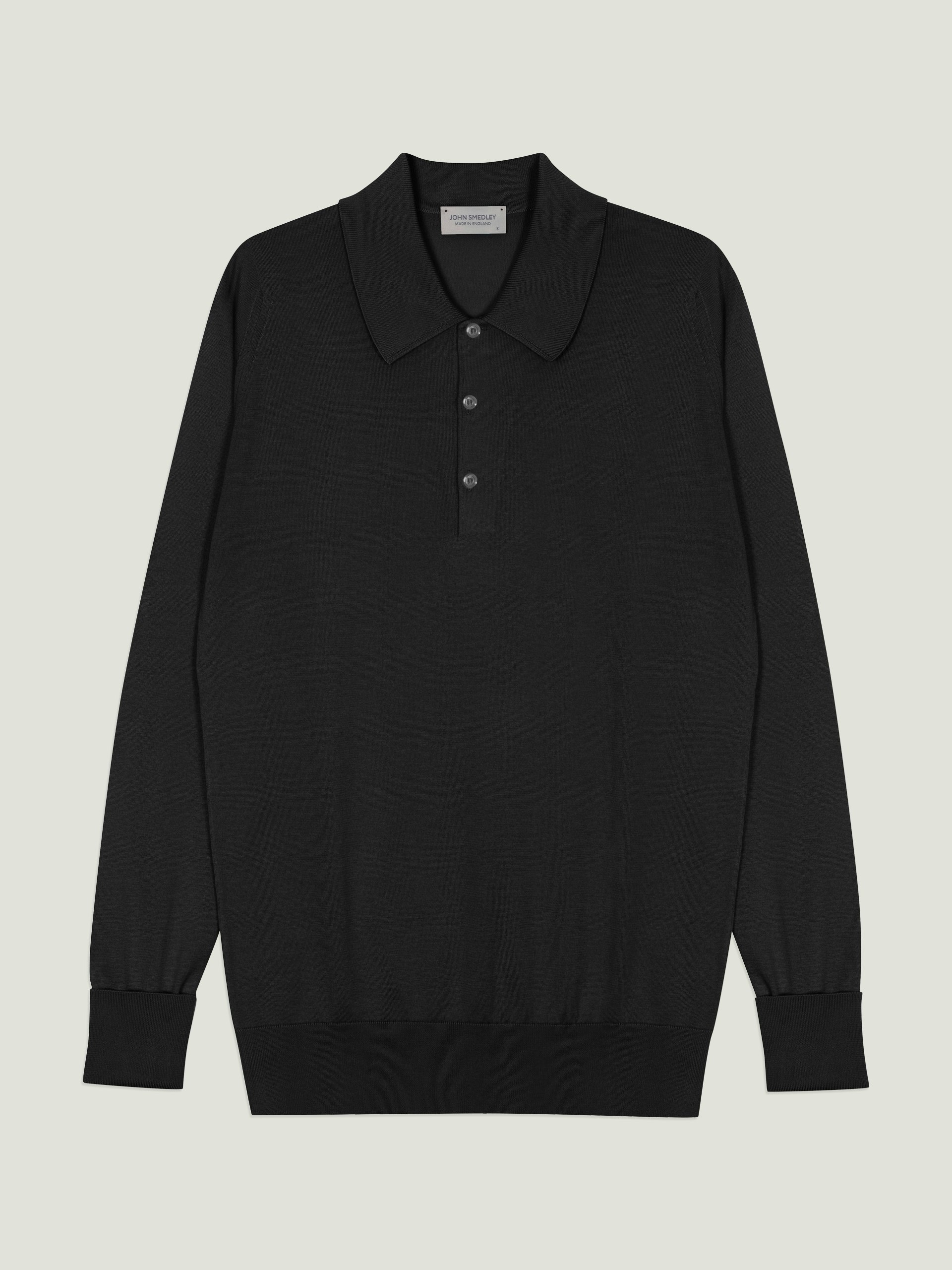 Finchley - John Smedley's Sea Island Cotton Polo Shirt | John Smedley